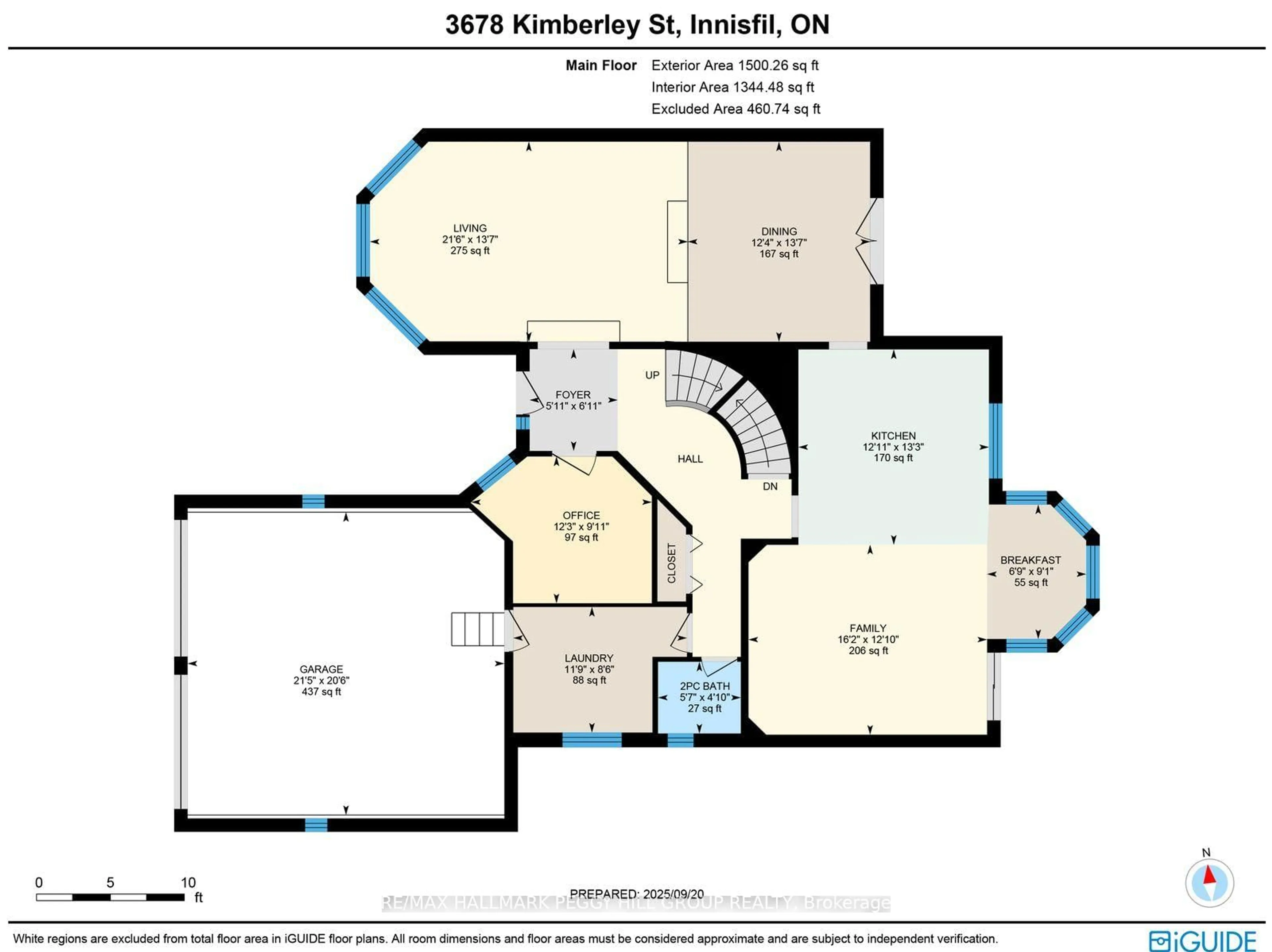 Floor plan for 3678 Kimberley St, Innisfil Ontario L9S 2L3