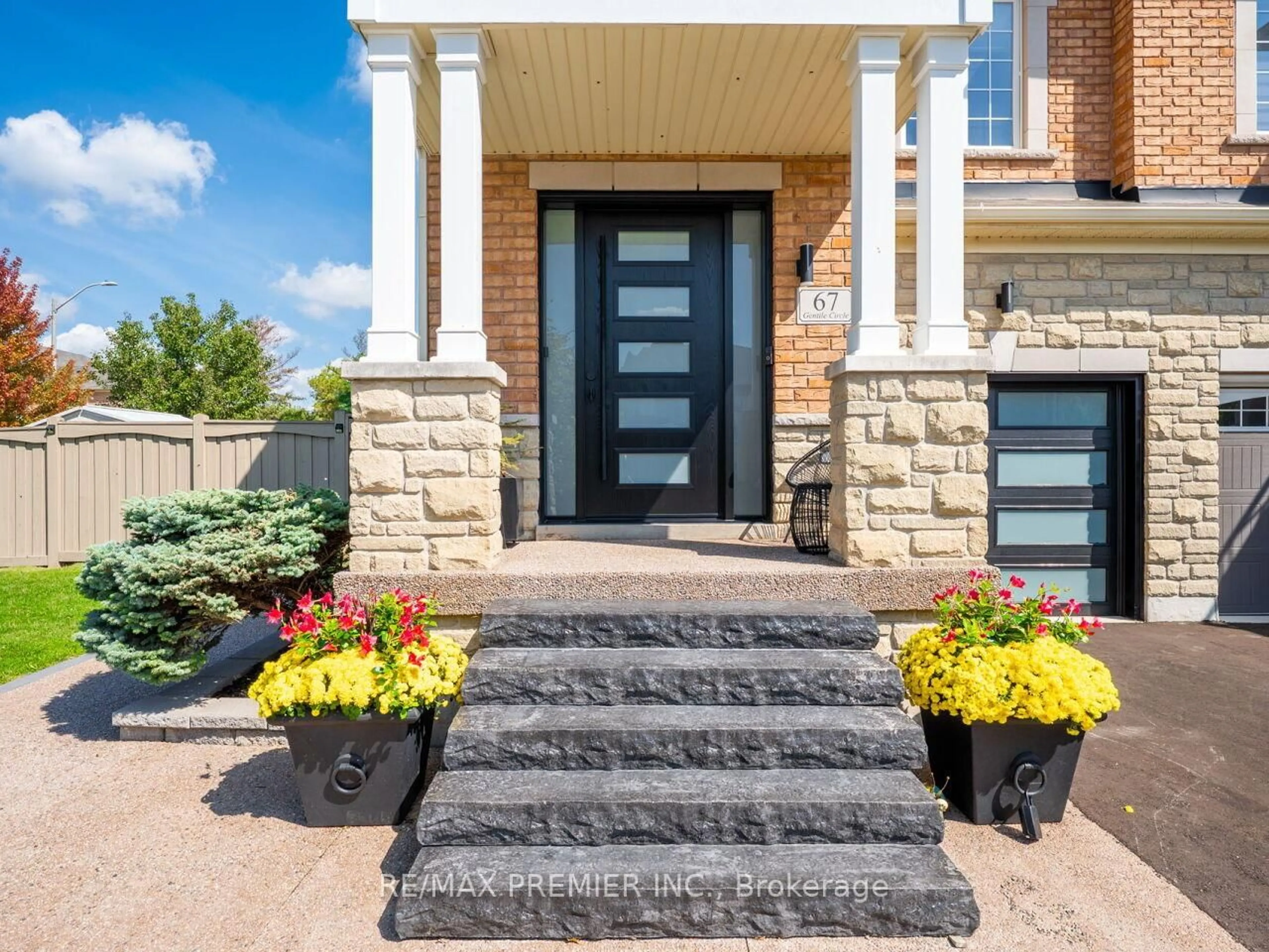 Home with brick exterior material, street for 67 Gentile Circ, Vaughan Ontario L4H 3N4