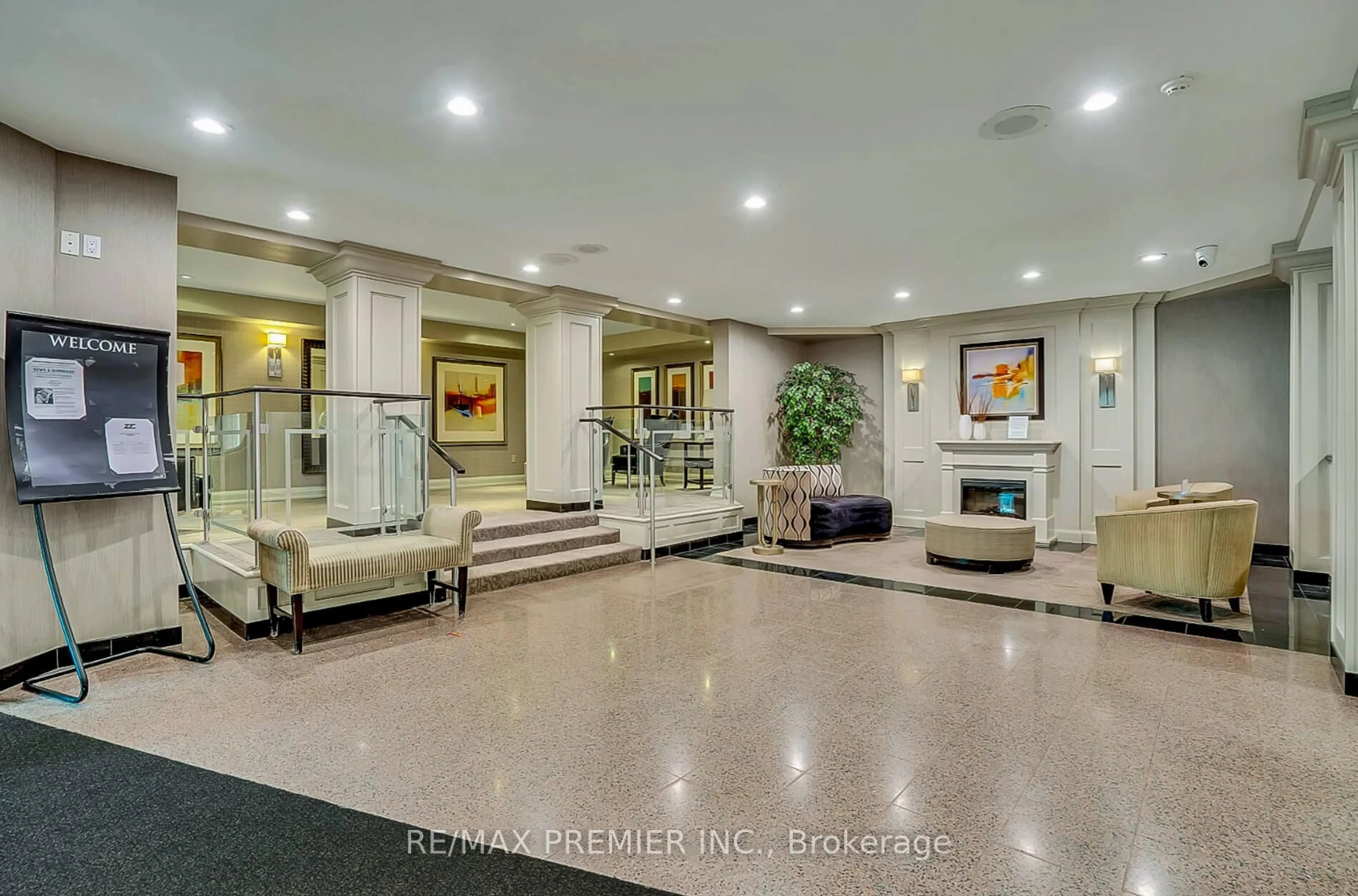 Lobby for 7440 Bathurst St #1614, Vaughan Ontario L4J 7K8
