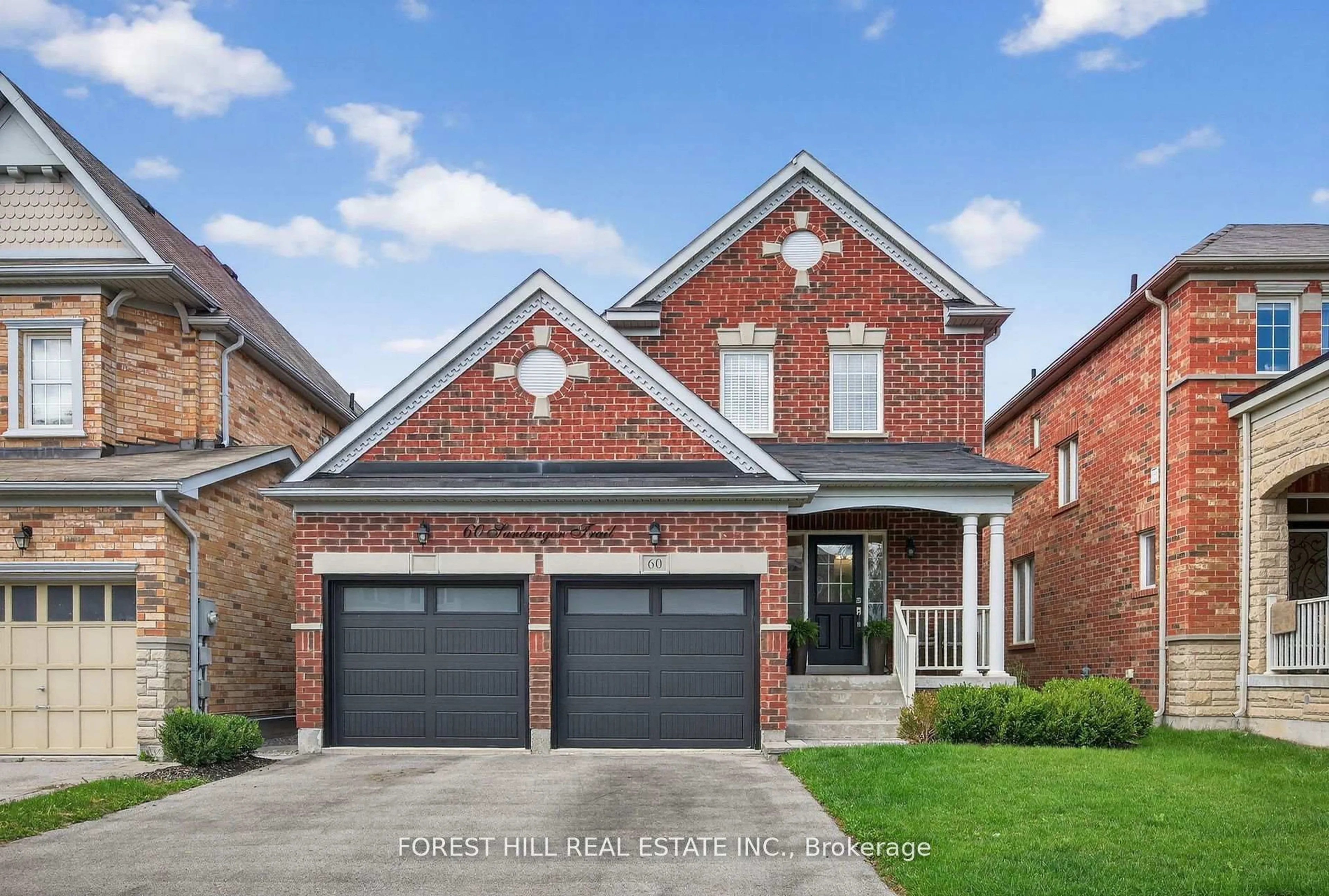 Home with brick exterior material, street for 60 Sundragon Tr, Bradford West Gwillimbury Ontario L3Z 0H5