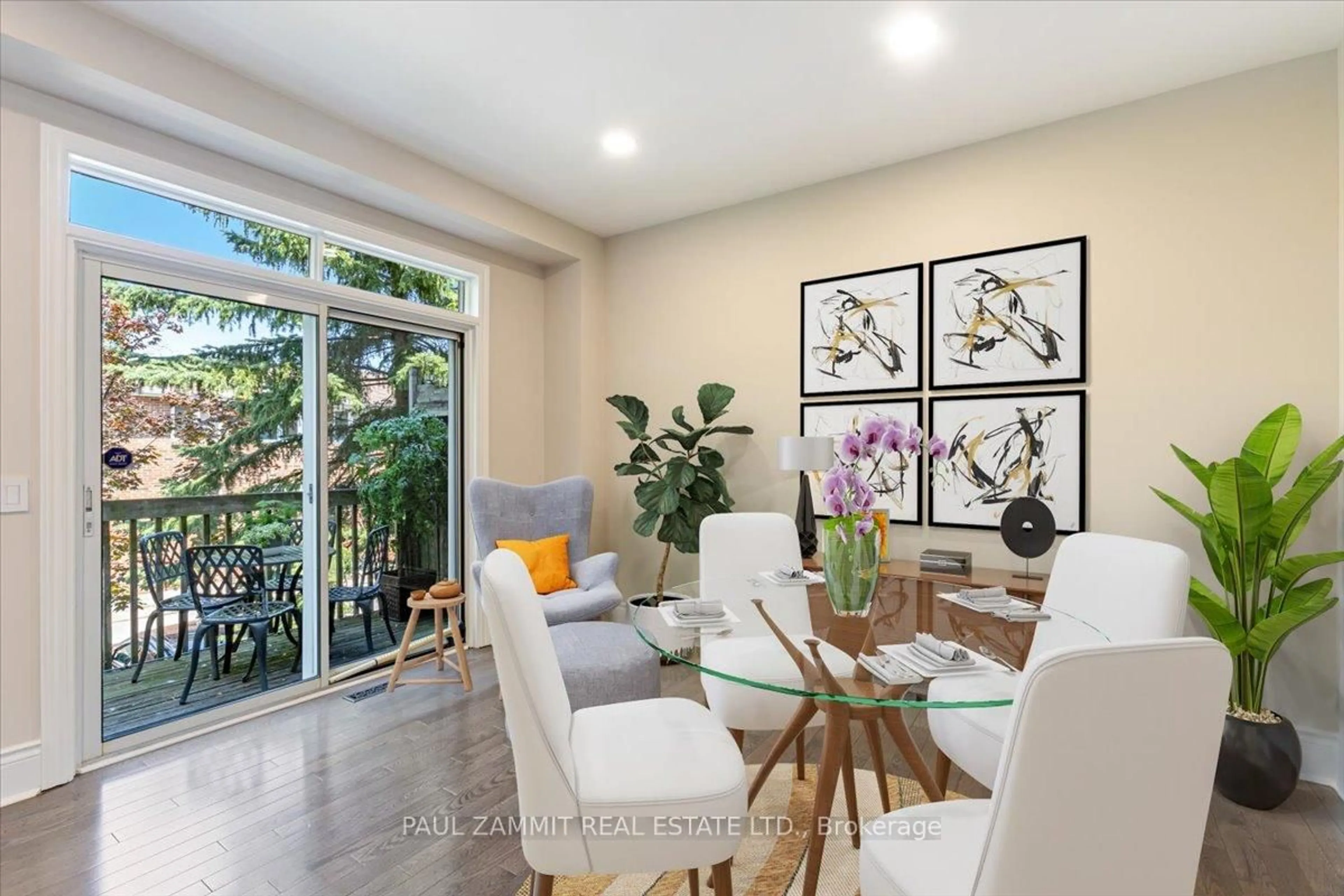 Dining room, ceramic/tile floor for 8038 Yonge St #23, Vaughan Ontario L4J 1W3