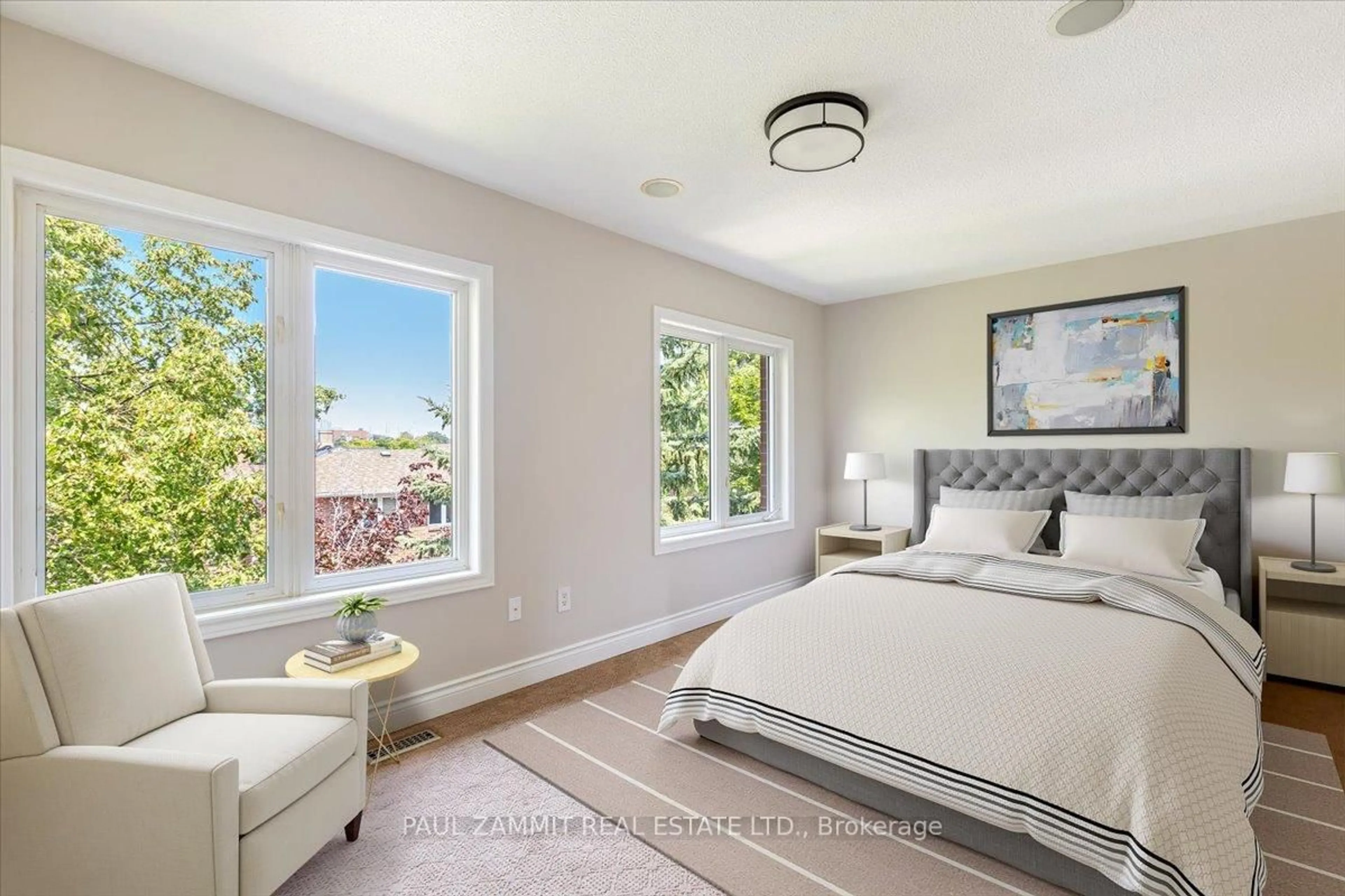 Bedroom with bed, unknown for 8038 Yonge St #23, Vaughan Ontario L4J 1W3