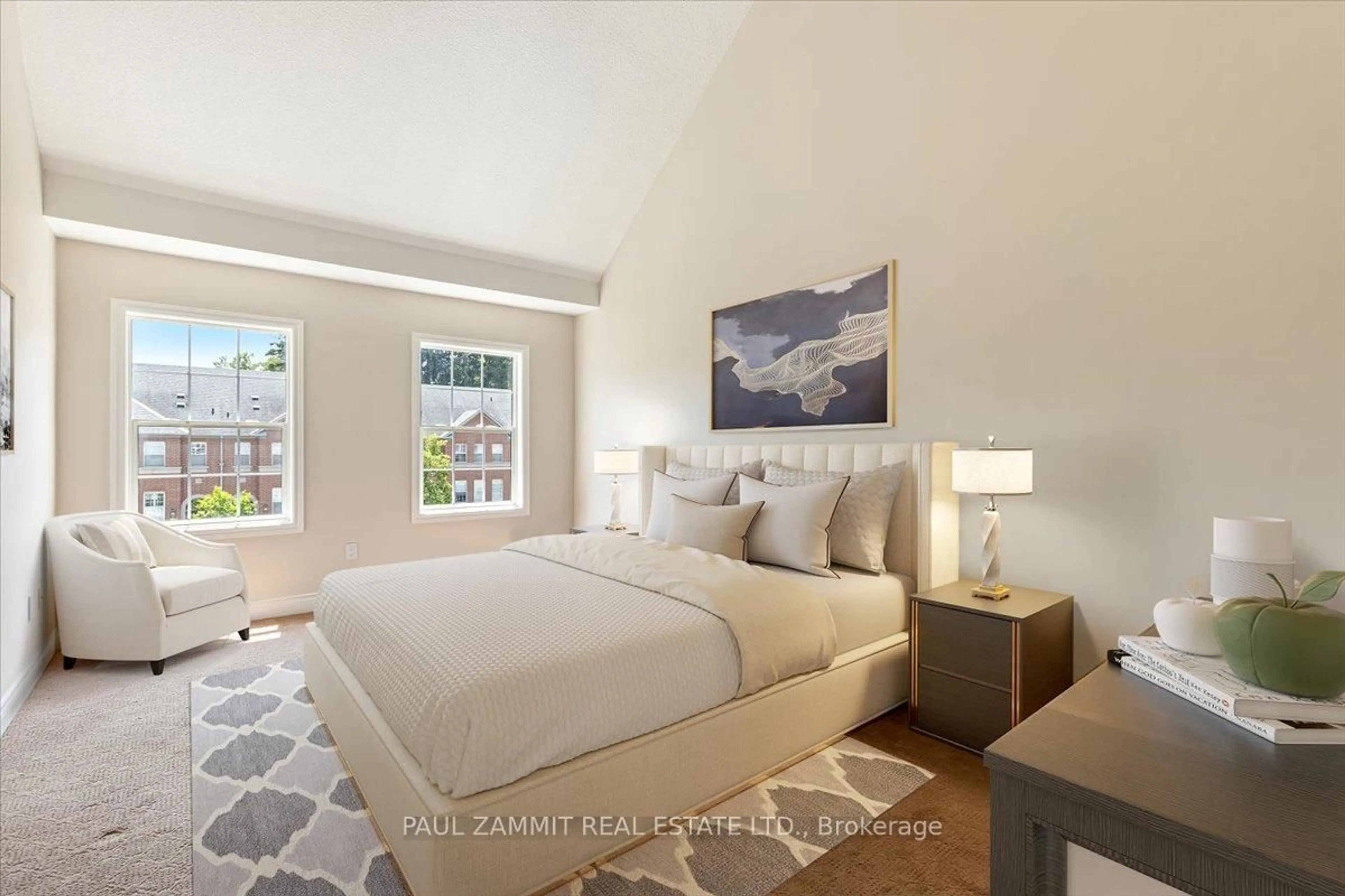 Bedroom with bed, unknown for 8038 Yonge St #23, Vaughan Ontario L4J 1W3