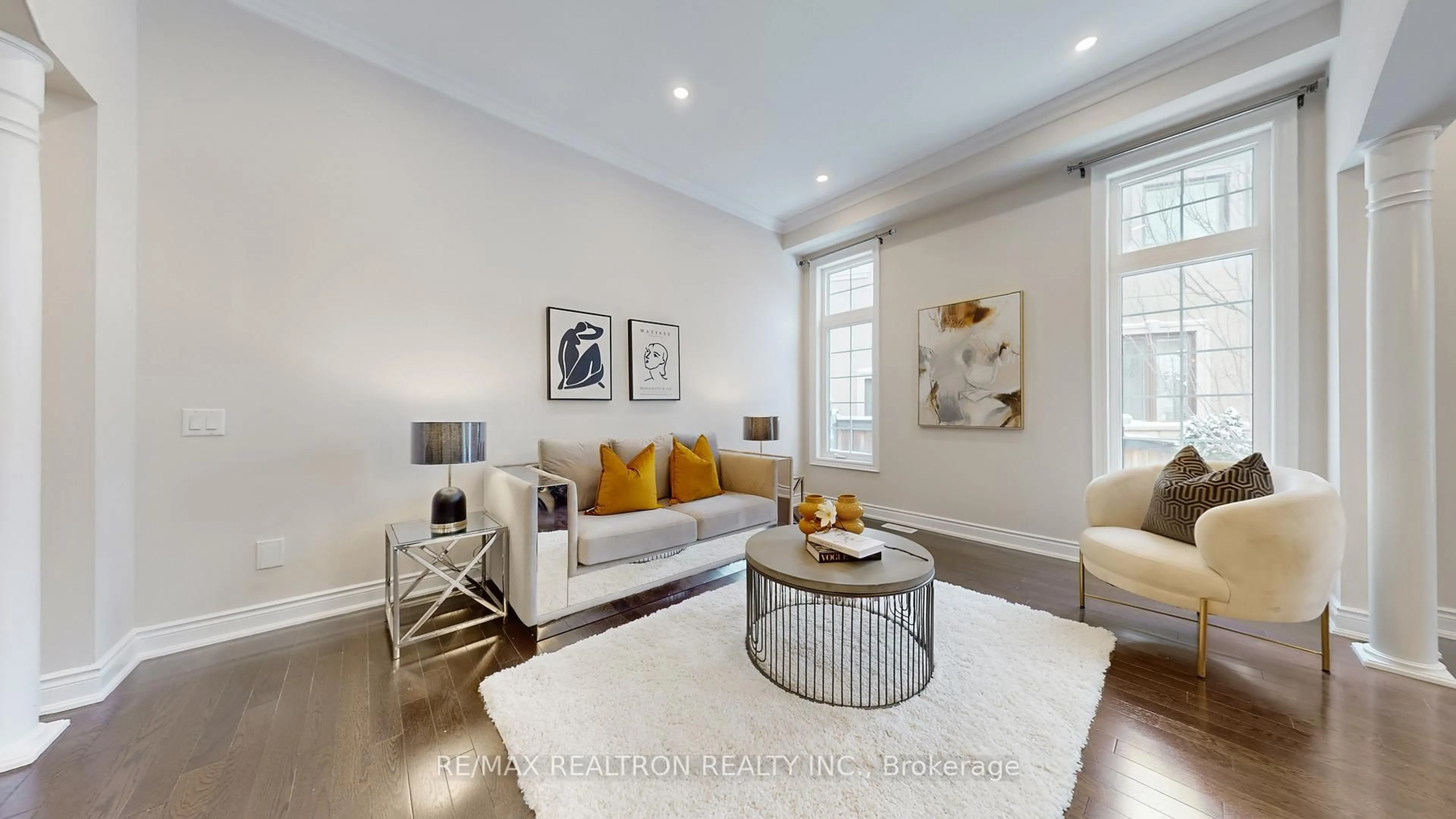 Living room with furniture, unknown for 157 Sweet Anna Crt, Vaughan Ontario L6A 4E5