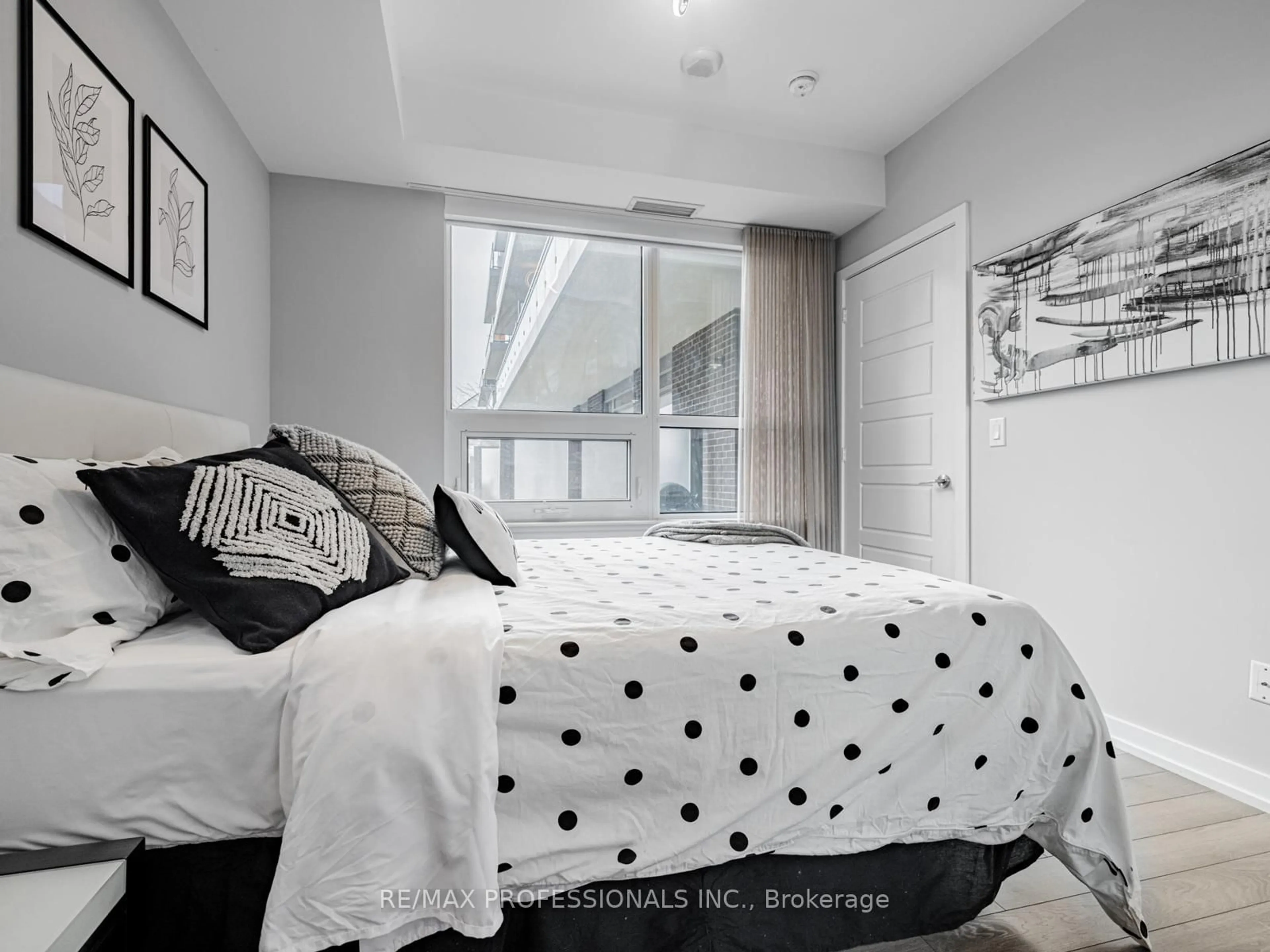 Bedroom with bed, unknown for 241 Sea Ray Ave #A101, Innisfil Ontario L9S 0L9