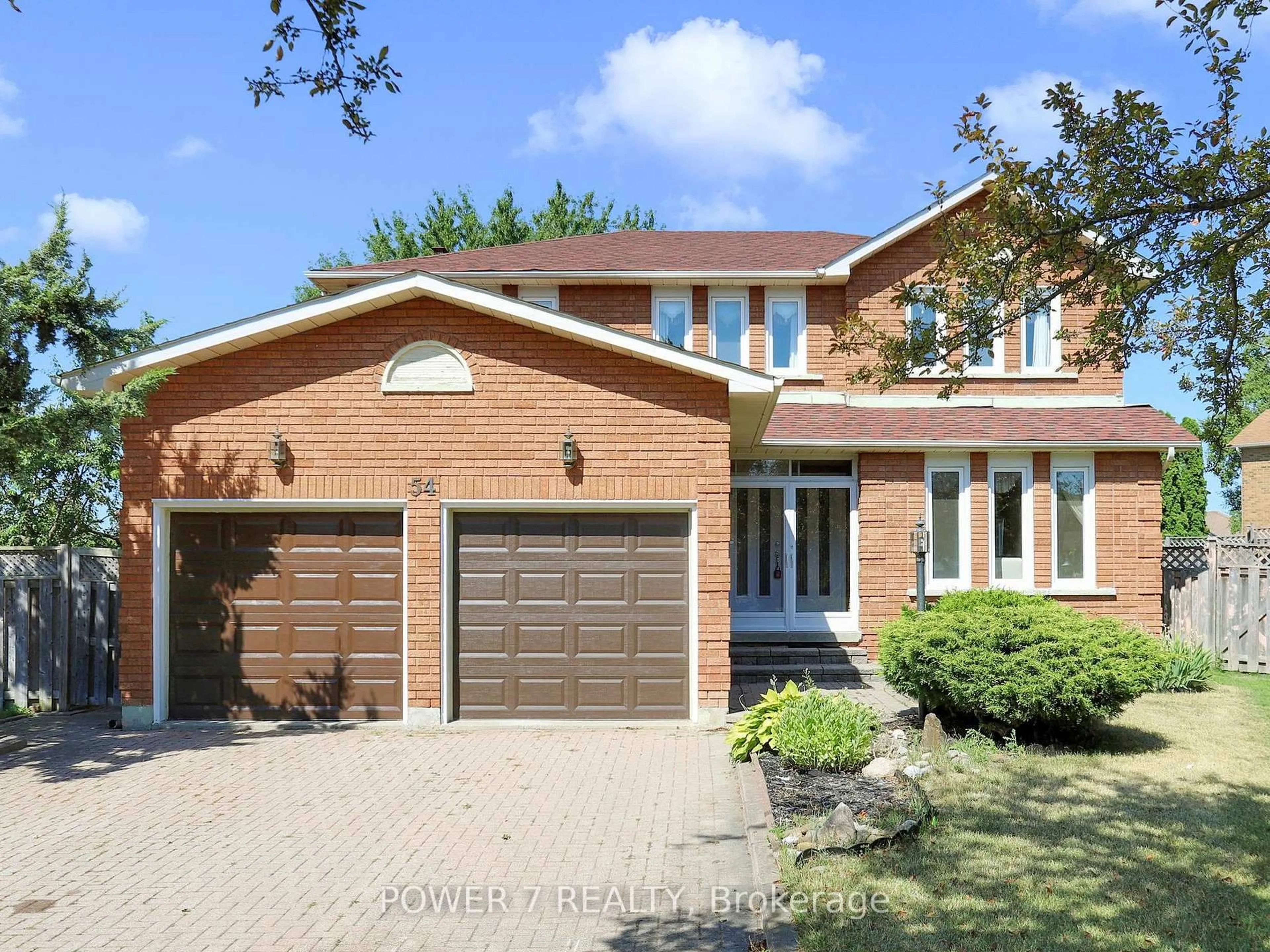 Home with brick exterior material, street for 54 Hewlett Cres, Markham Ontario L3P 7J7