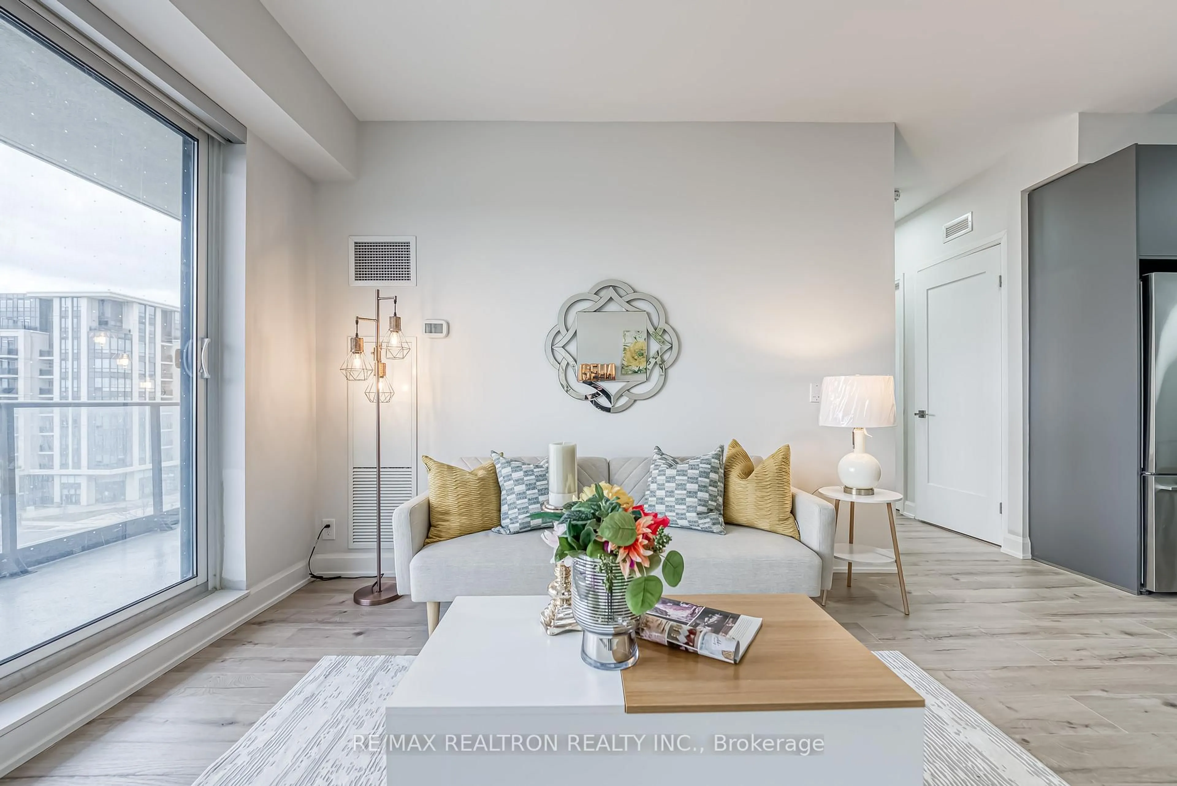 Living room with furniture, unknown for 38 Gandhi Lane #602B, Markham Ontario L3T 0G9