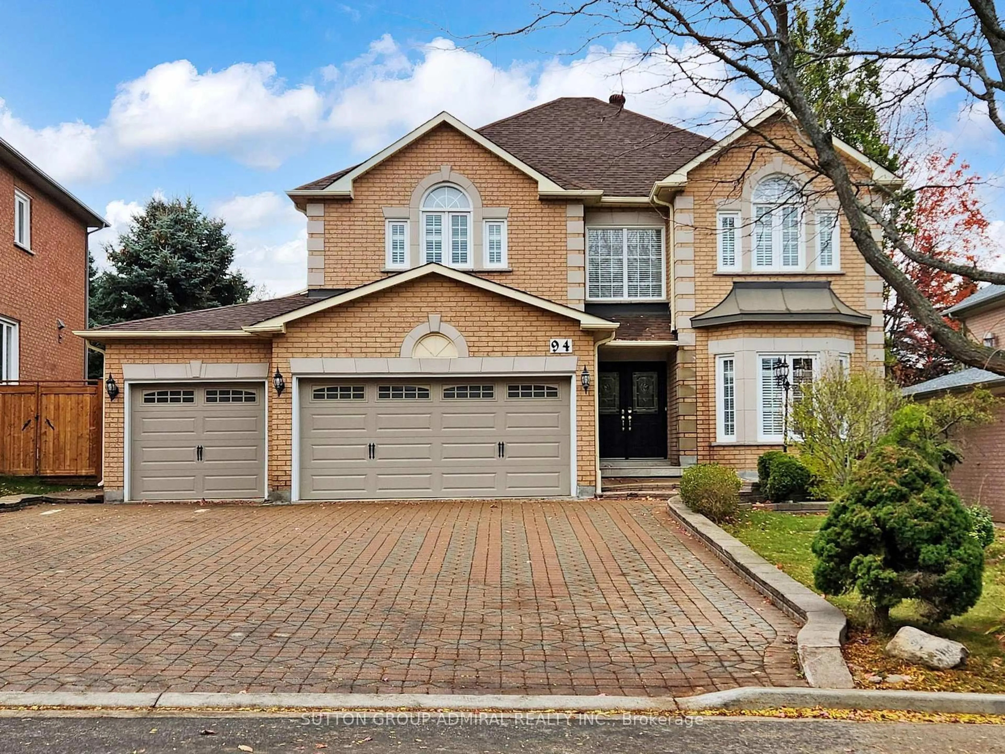 Home with brick exterior material, street for 94 Reansbury Cres, Markham Ontario L6C 1X6