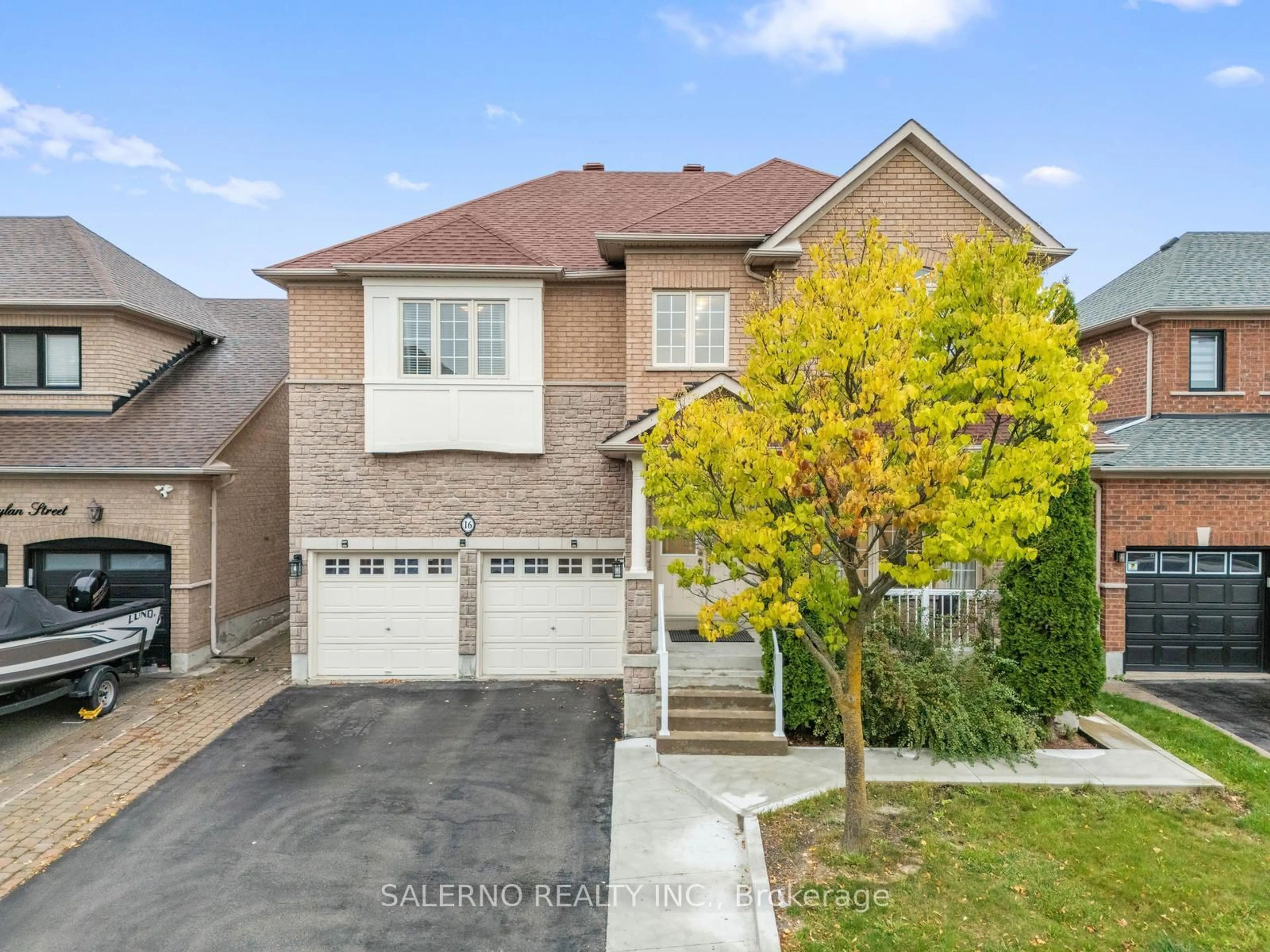 Home with brick exterior material, street for 16 Dylan St, Vaughan Ontario L4H 2X6