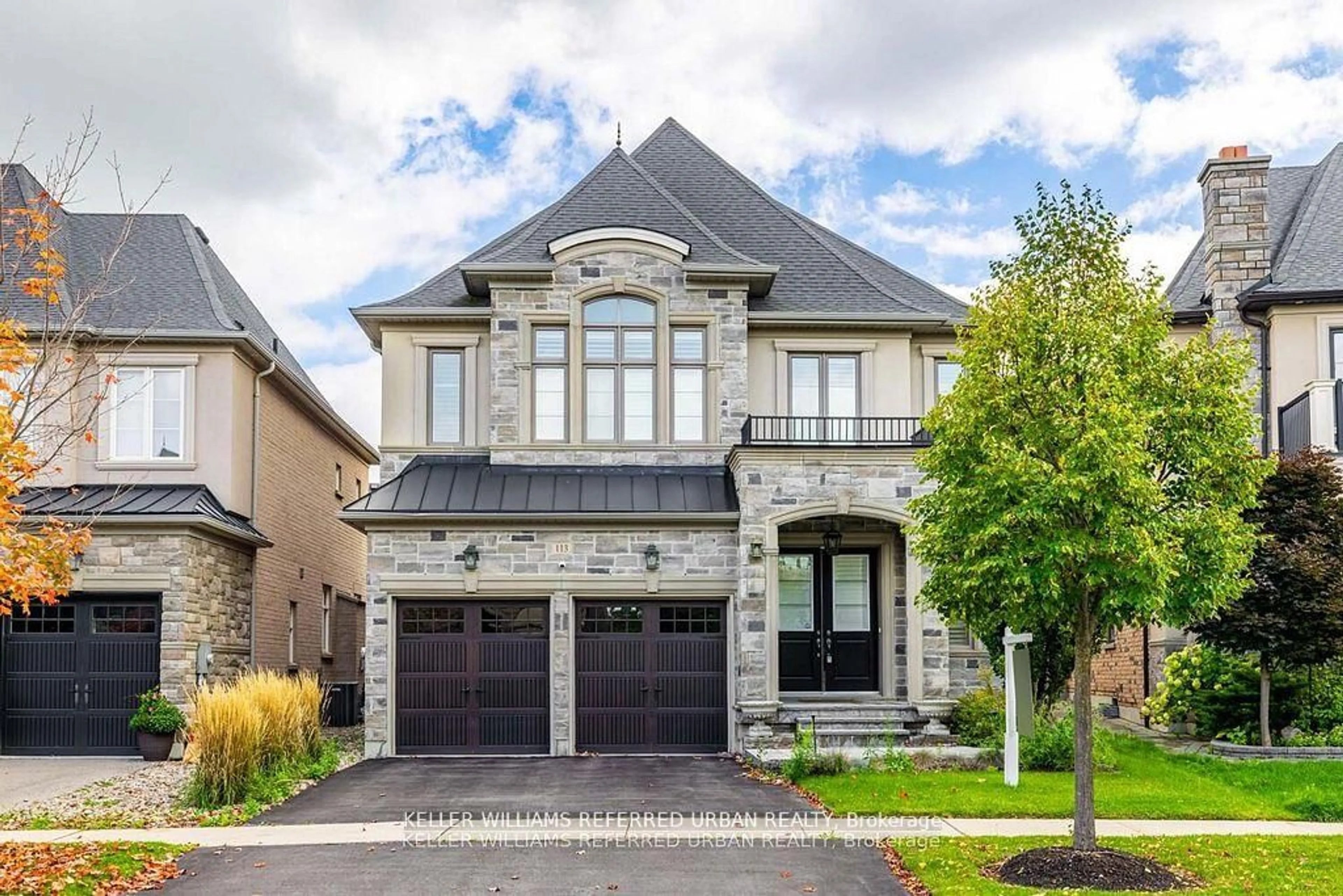 Home with brick exterior material, street for 113 Burns Blvd, King Ontario L7B 0M5