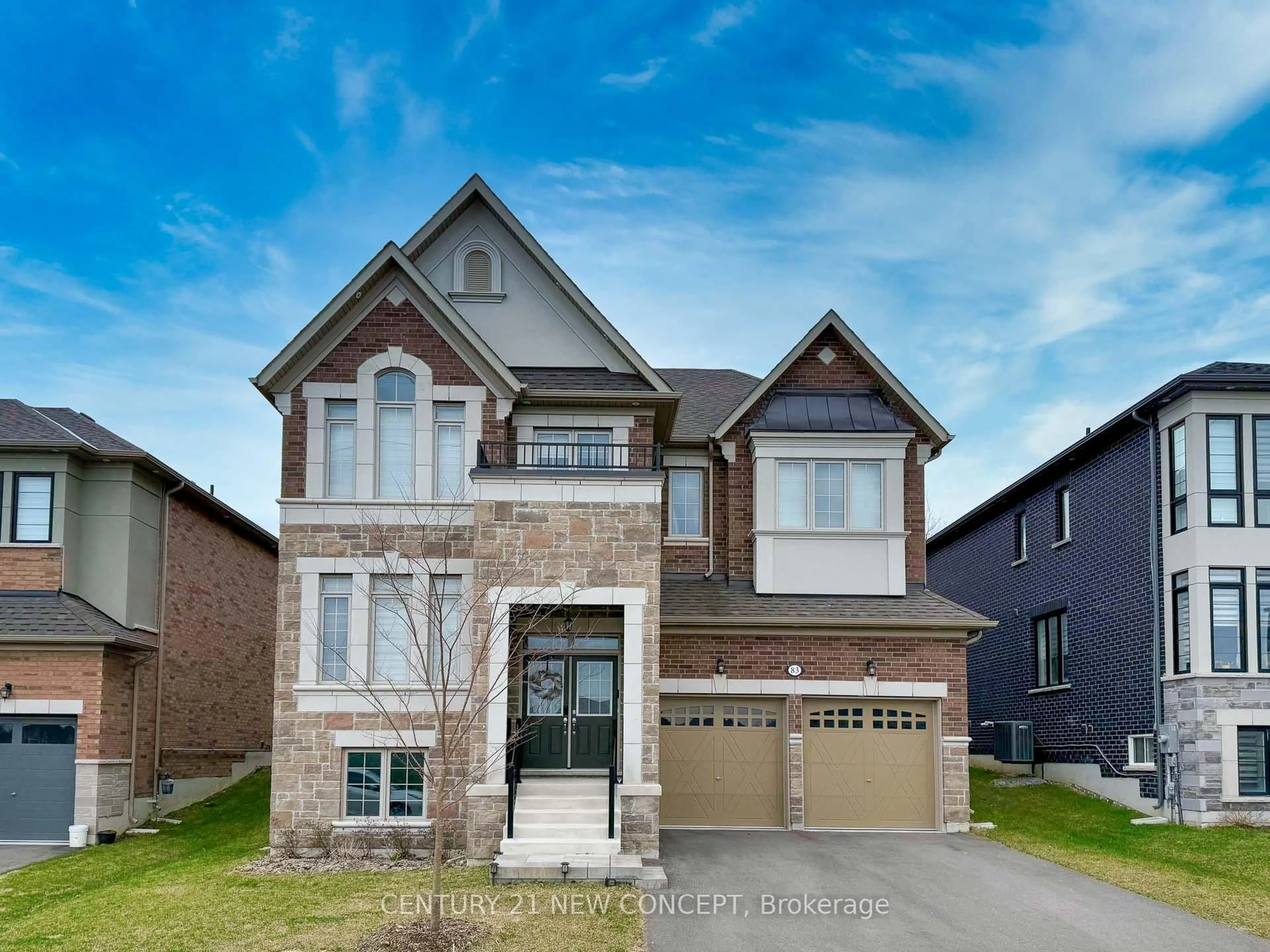 Home with brick exterior material, street for 83 Bethpage Cres, Newmarket Ontario L3X 0M4