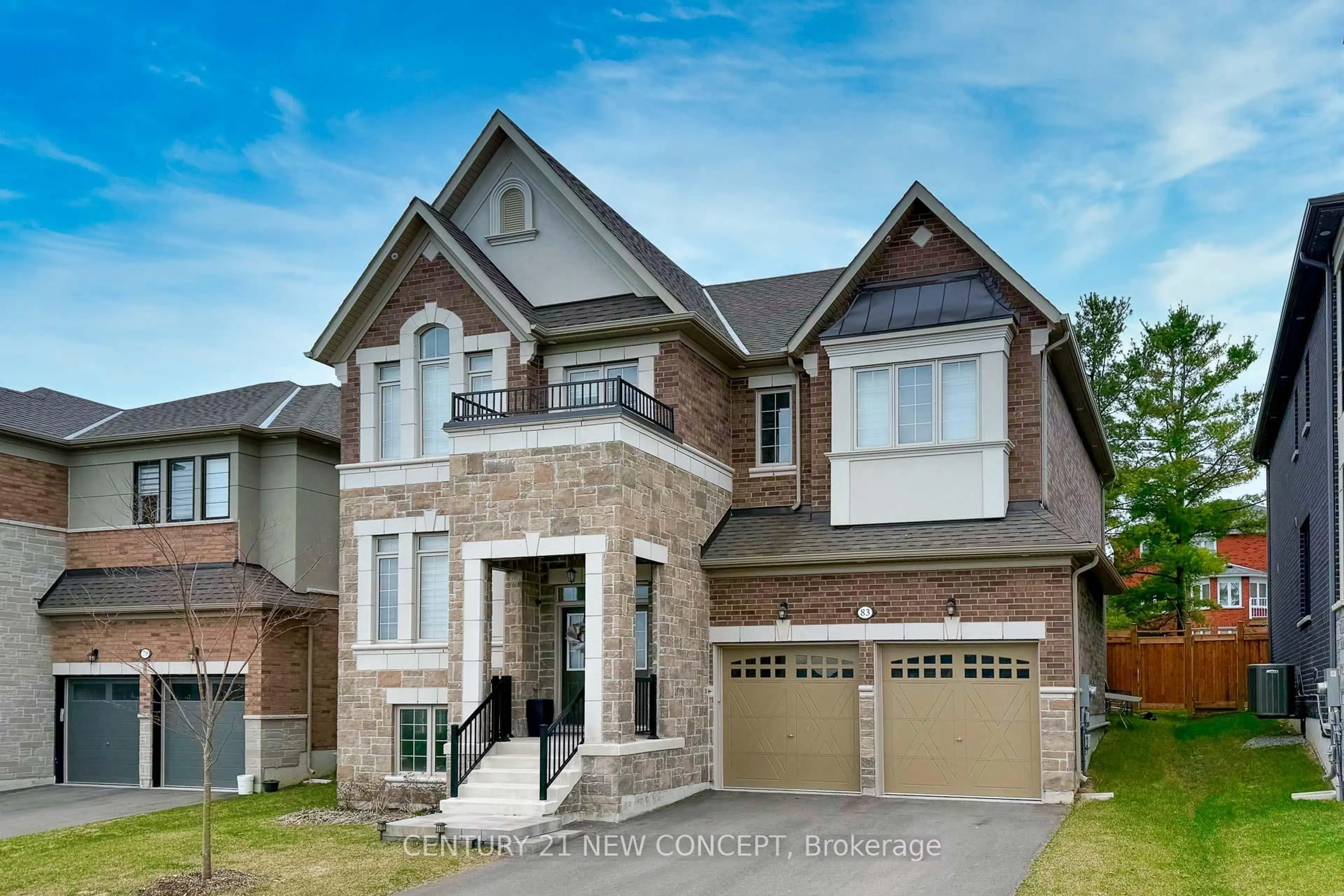 Home with brick exterior material, street for 83 Bethpage Cres, Newmarket Ontario L3X 0M4