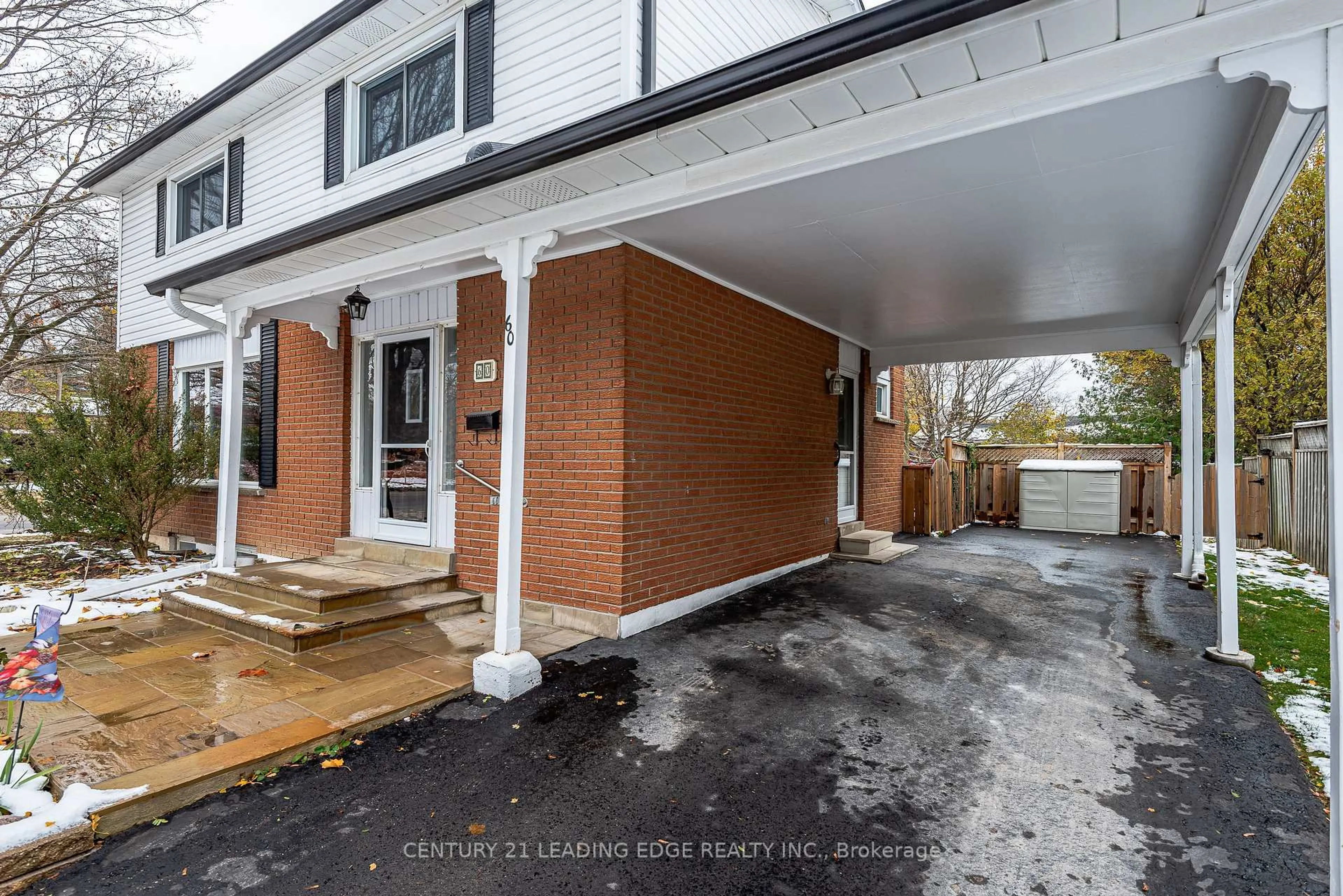 Home with brick exterior material, street for 60 Wootten Way, Markham Ontario L3P 2Y6