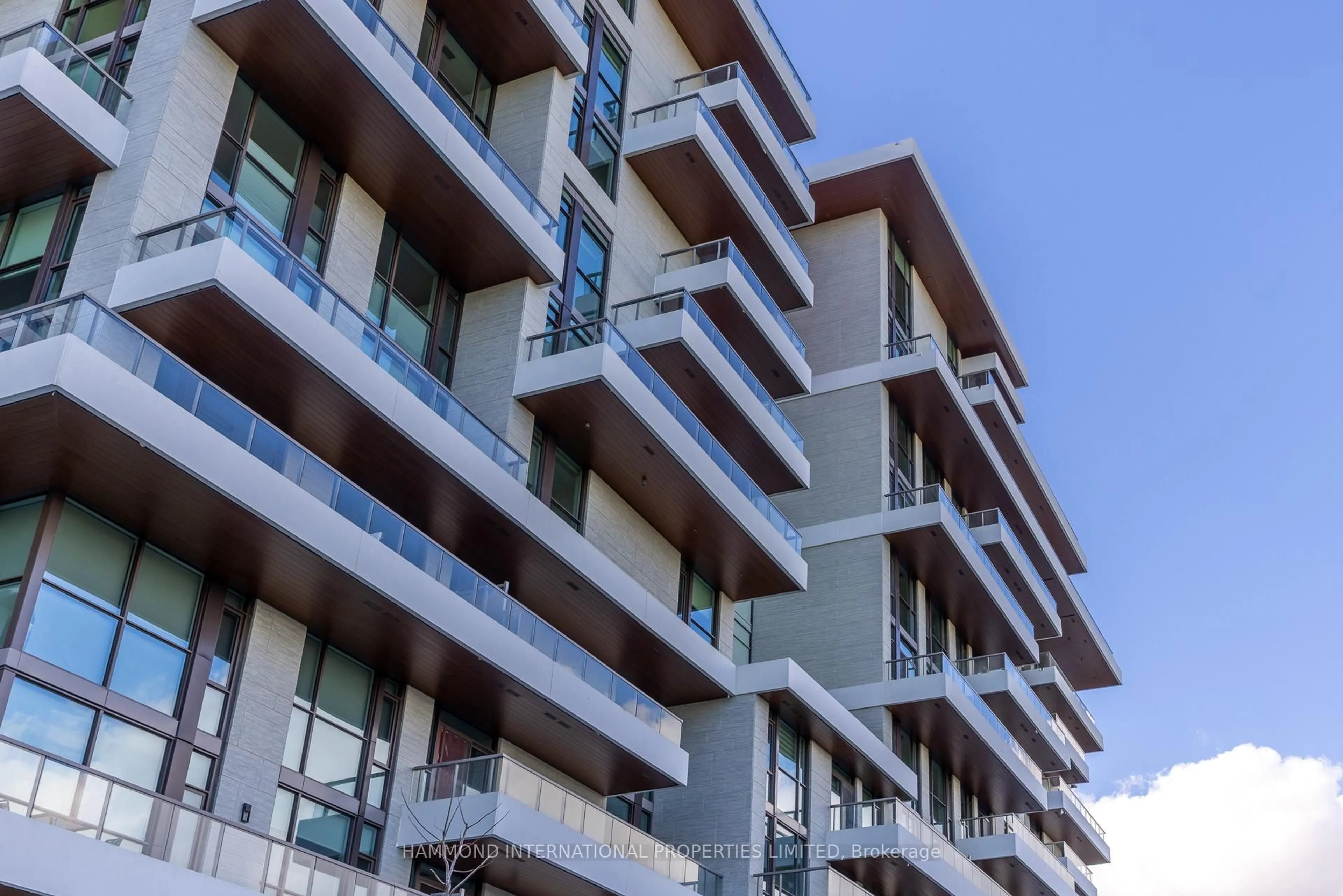 Balcony in the apartment, building for 397 Royal Orchard Blvd #706, Markham Ontario L3T 0H3