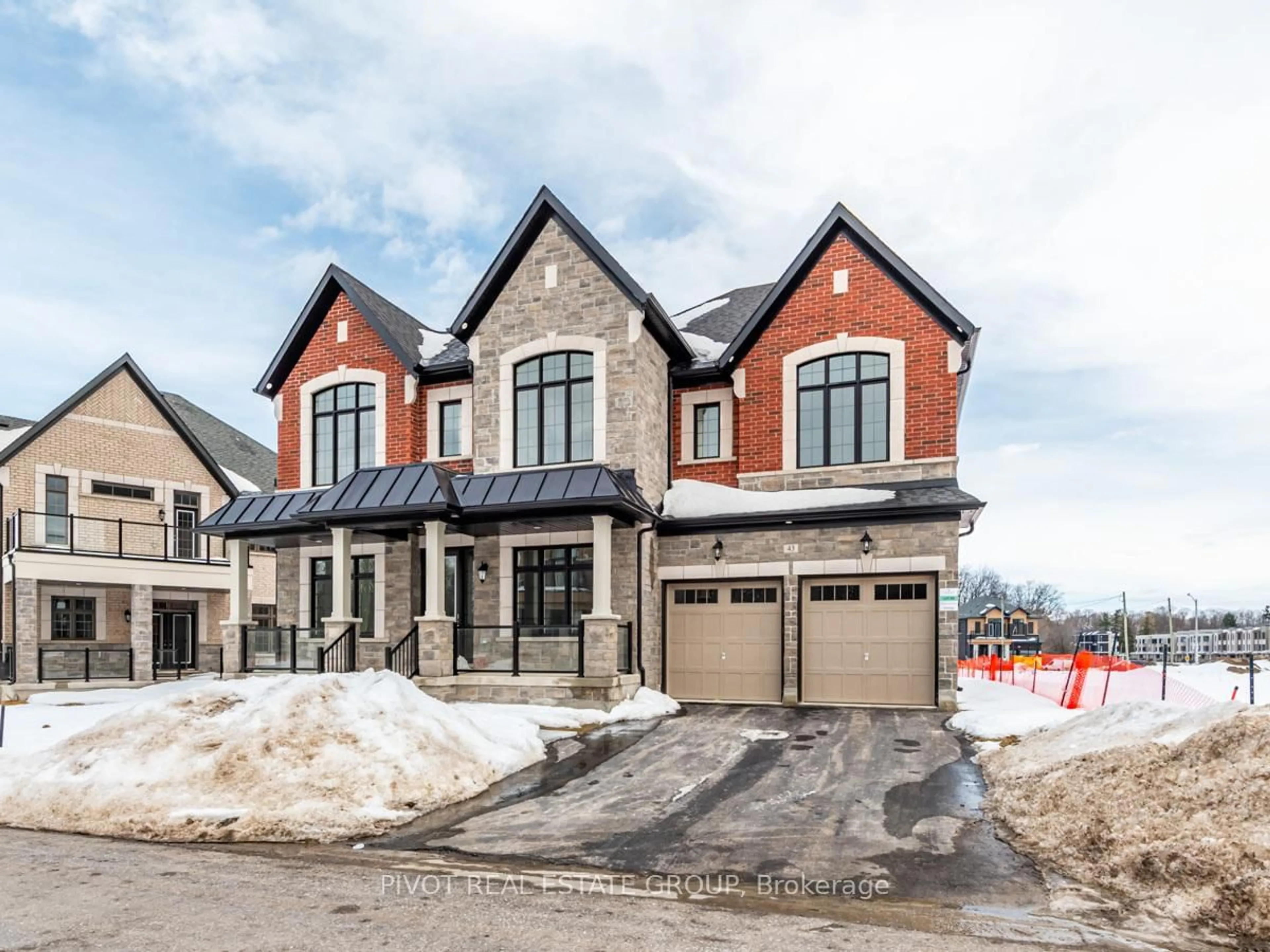Home with brick exterior material, street for 43 Montorio Dr, Richmond Hill Ontario L4E 1N4