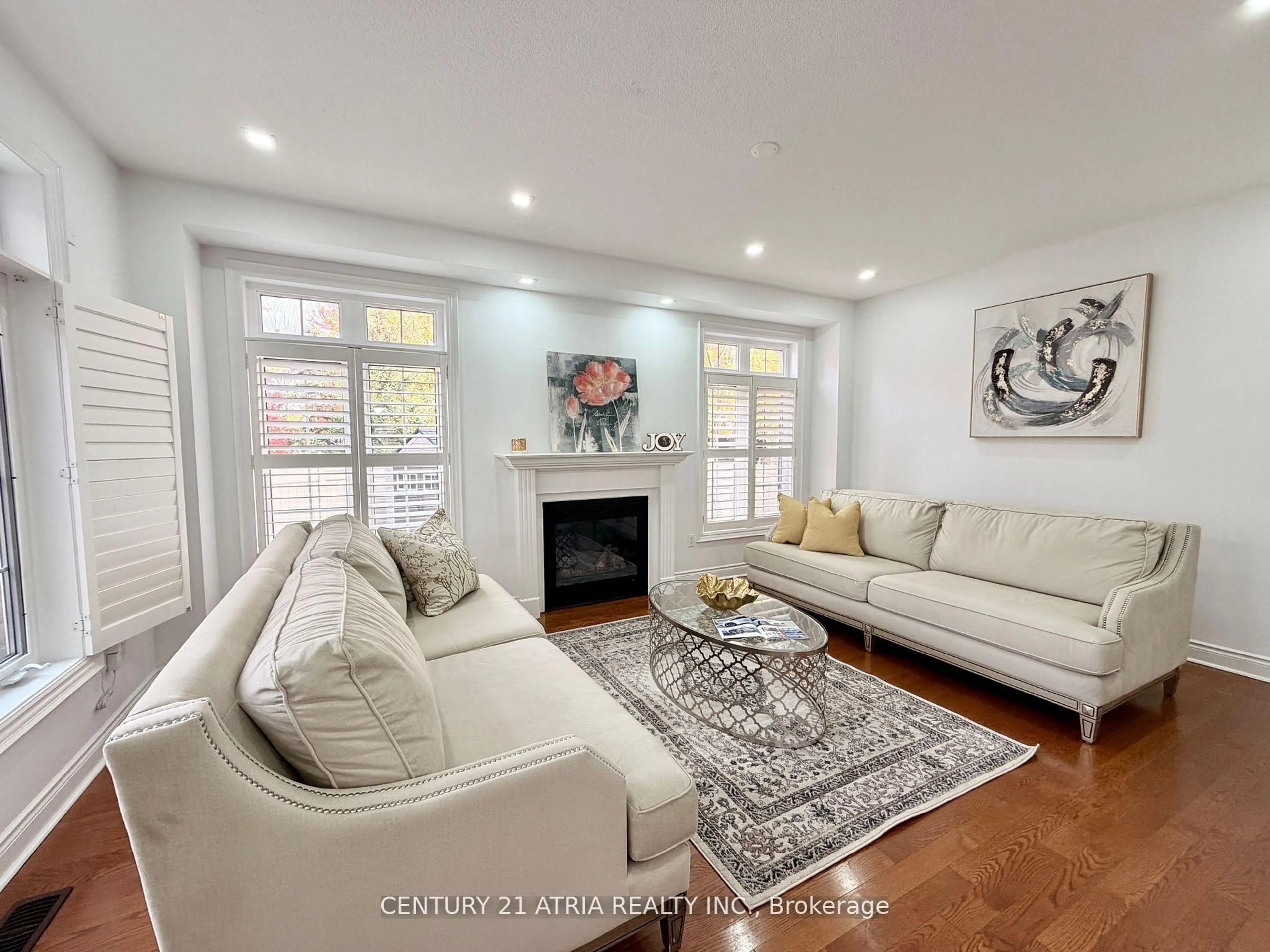 Living room with furniture, unknown for 14 West Normandy Dr, Markham Ontario L6B 0A8