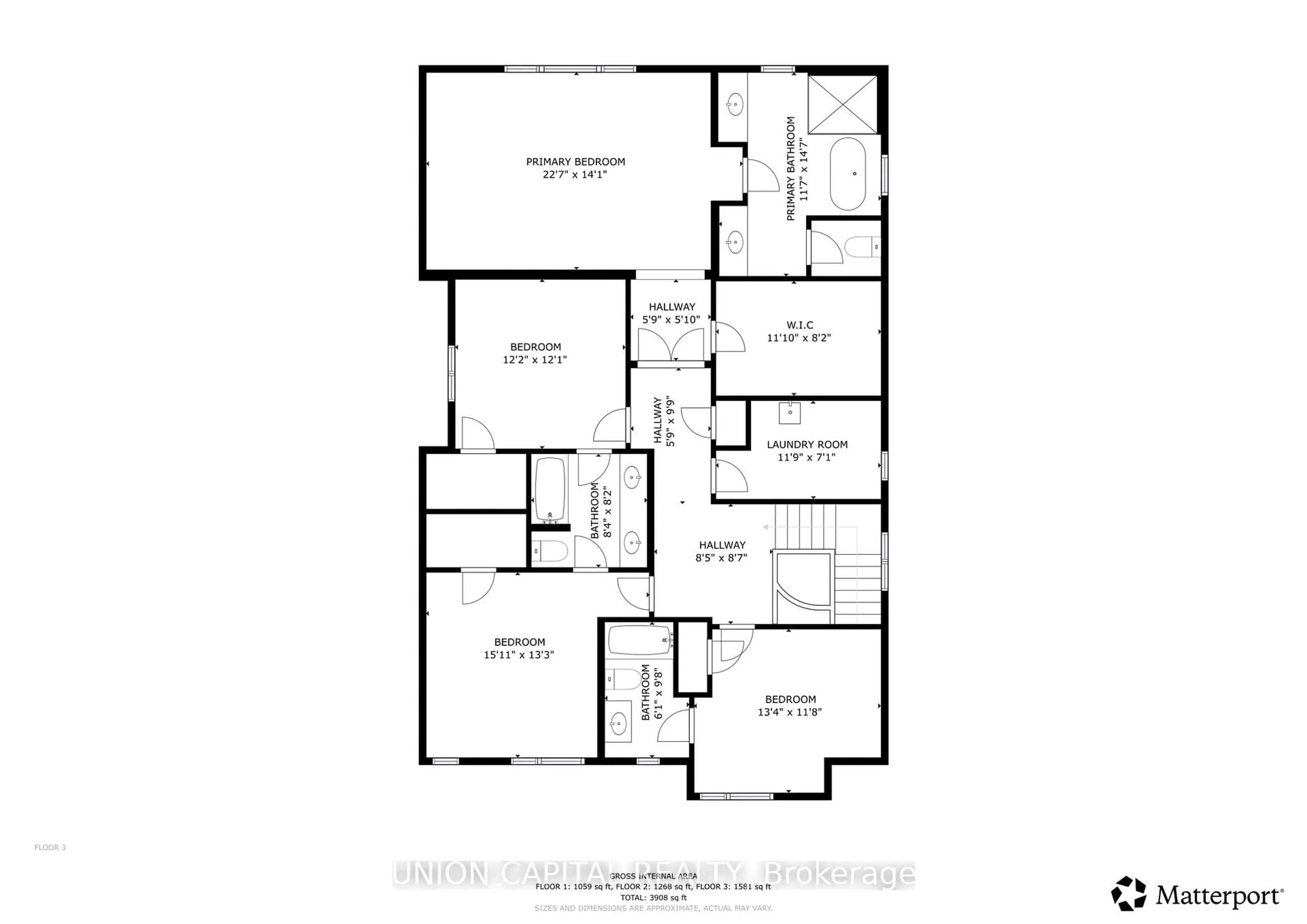 Floor plan for 294 Wesmina Ave, Whitchurch-Stouffville Ontario L4A 5C2