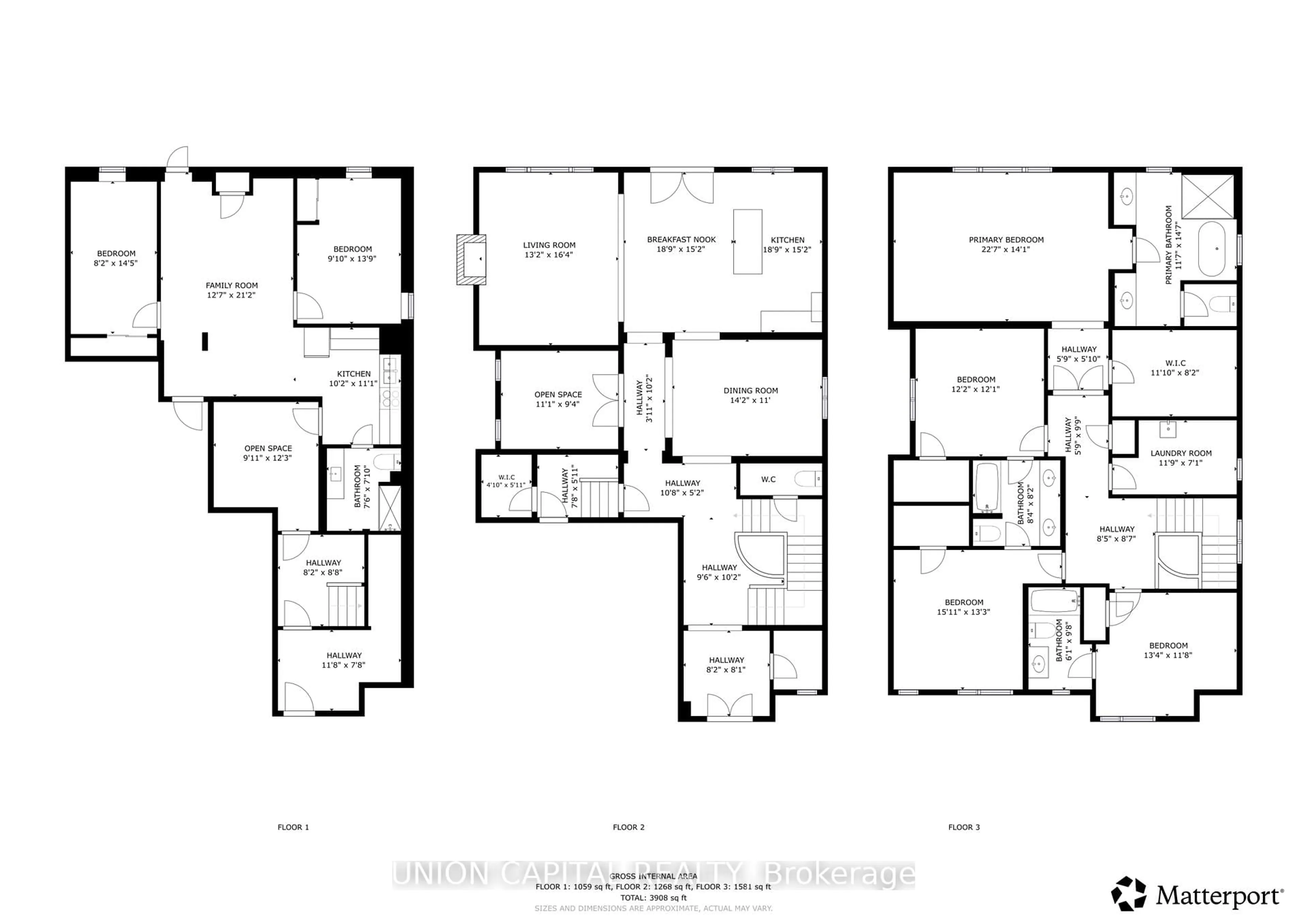 Floor plan for 294 Wesmina Ave, Whitchurch-Stouffville Ontario L4A 5C2