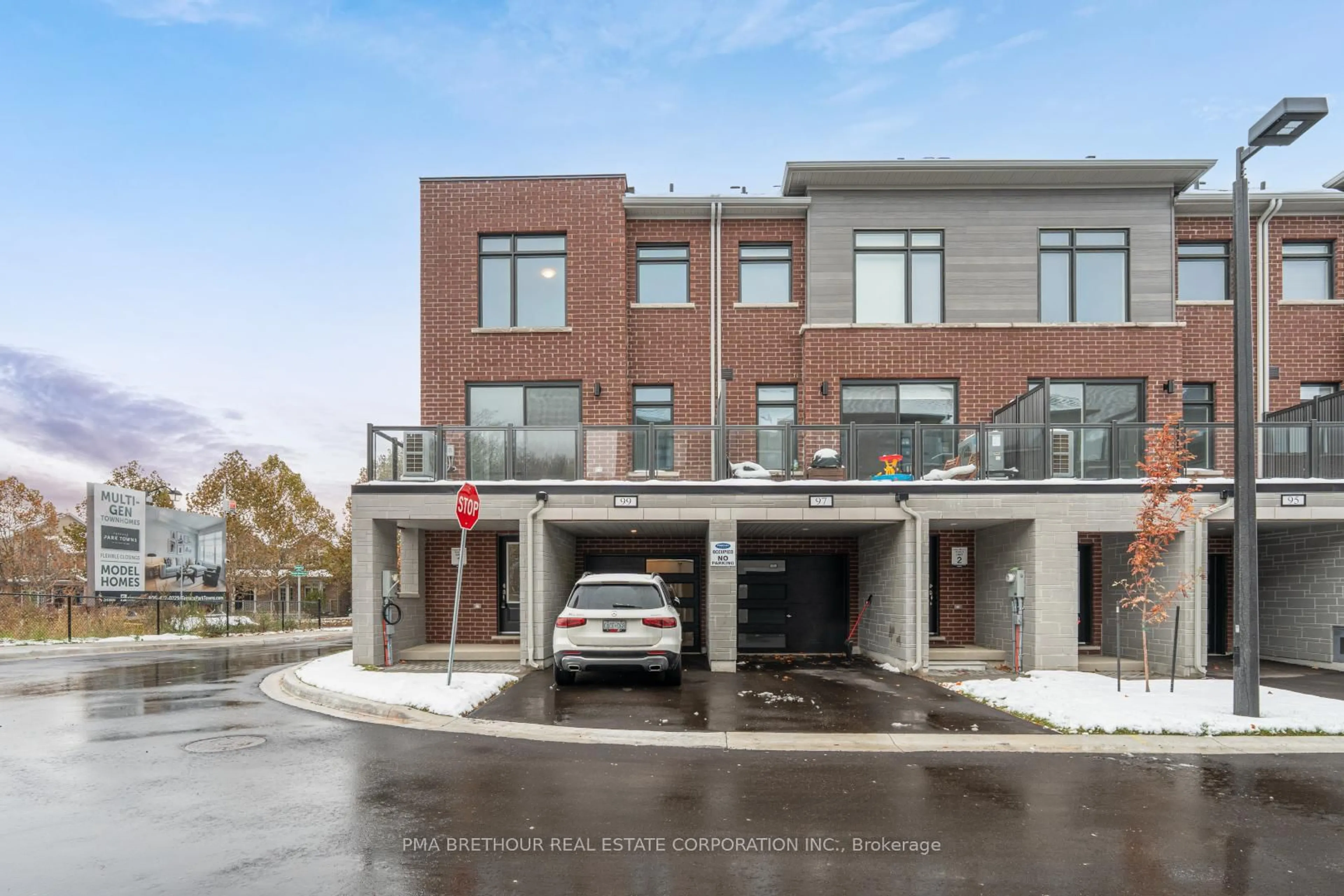 Home with brick exterior material, street for 99 Rustle Woods Ave, Markham Ontario L6B 0V2