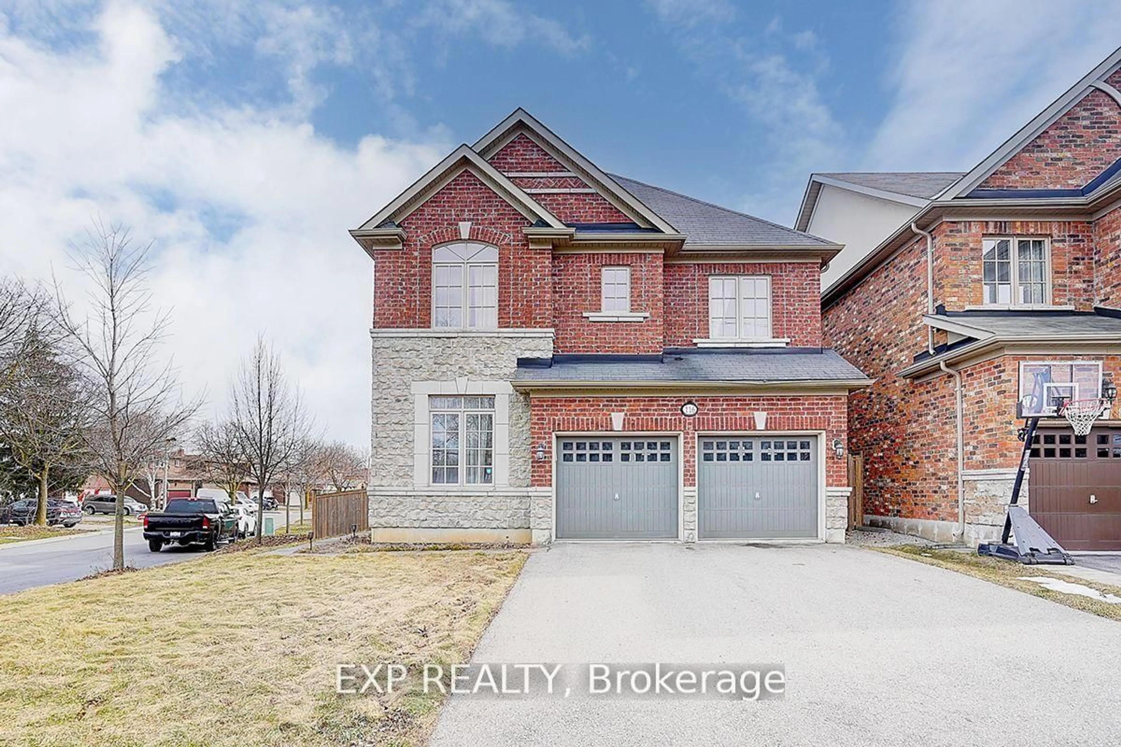 Home with brick exterior material, street for 116 Dunlop St, Richmond Hill Ontario L4C 0X1