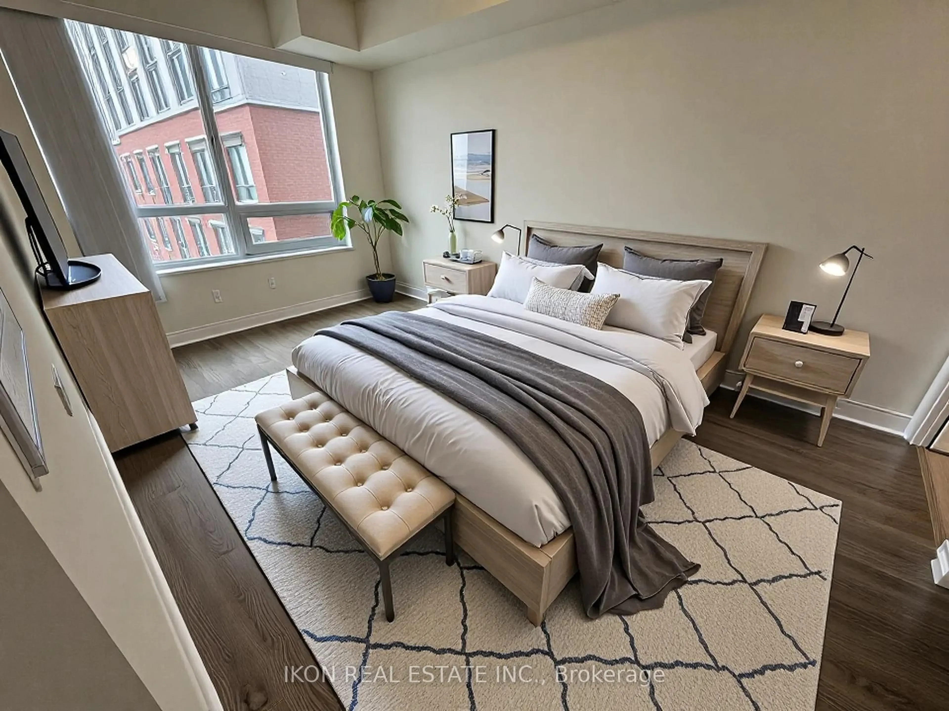 Bedroom with bed, unknown for 1 Sun Yat Sen Ave #723, Markham Ontario L3R 5K9