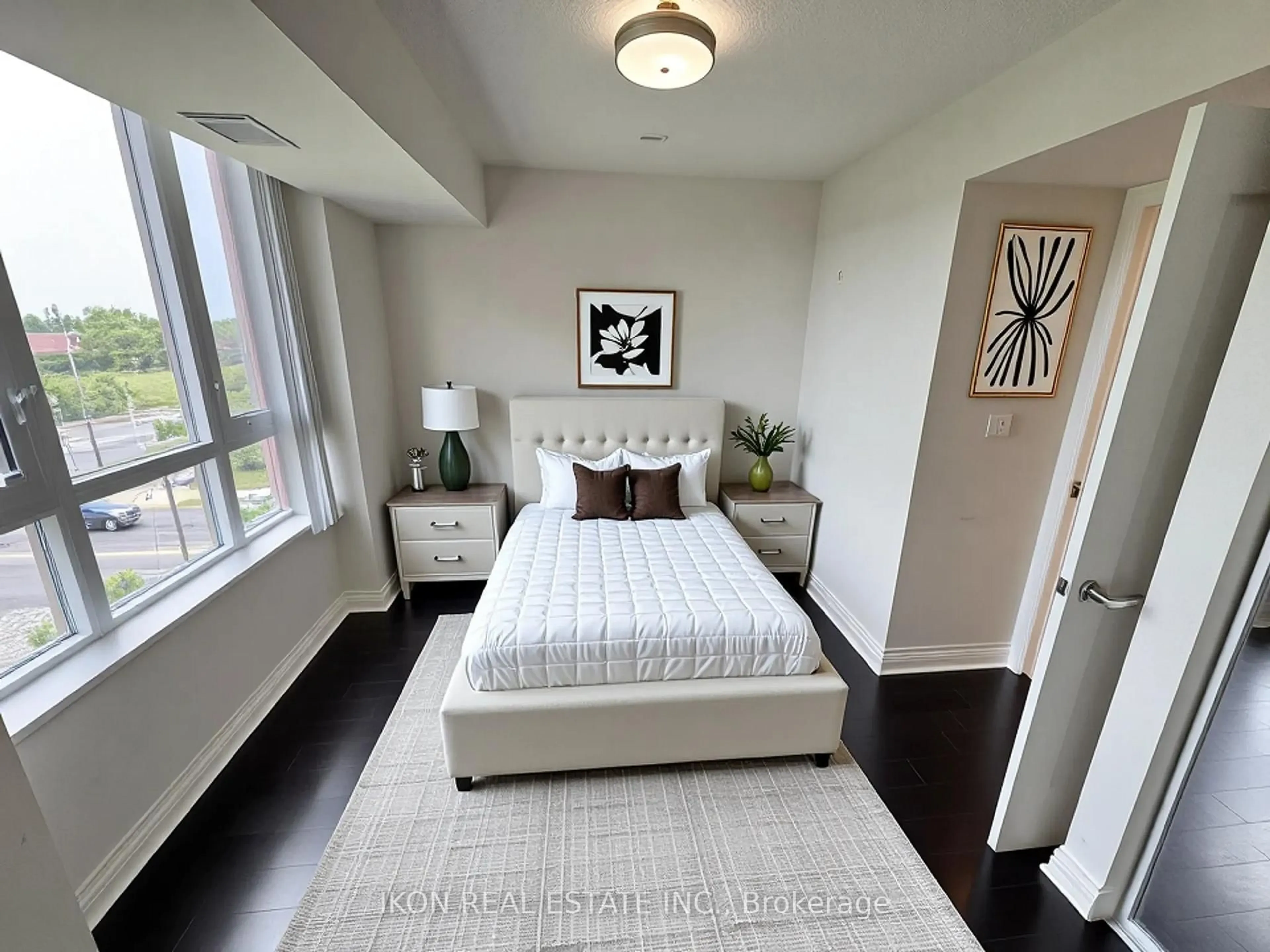 Bedroom with bed, unknown for 7373 Kennedy Rd #701, Markham Ontario L3R 1H6