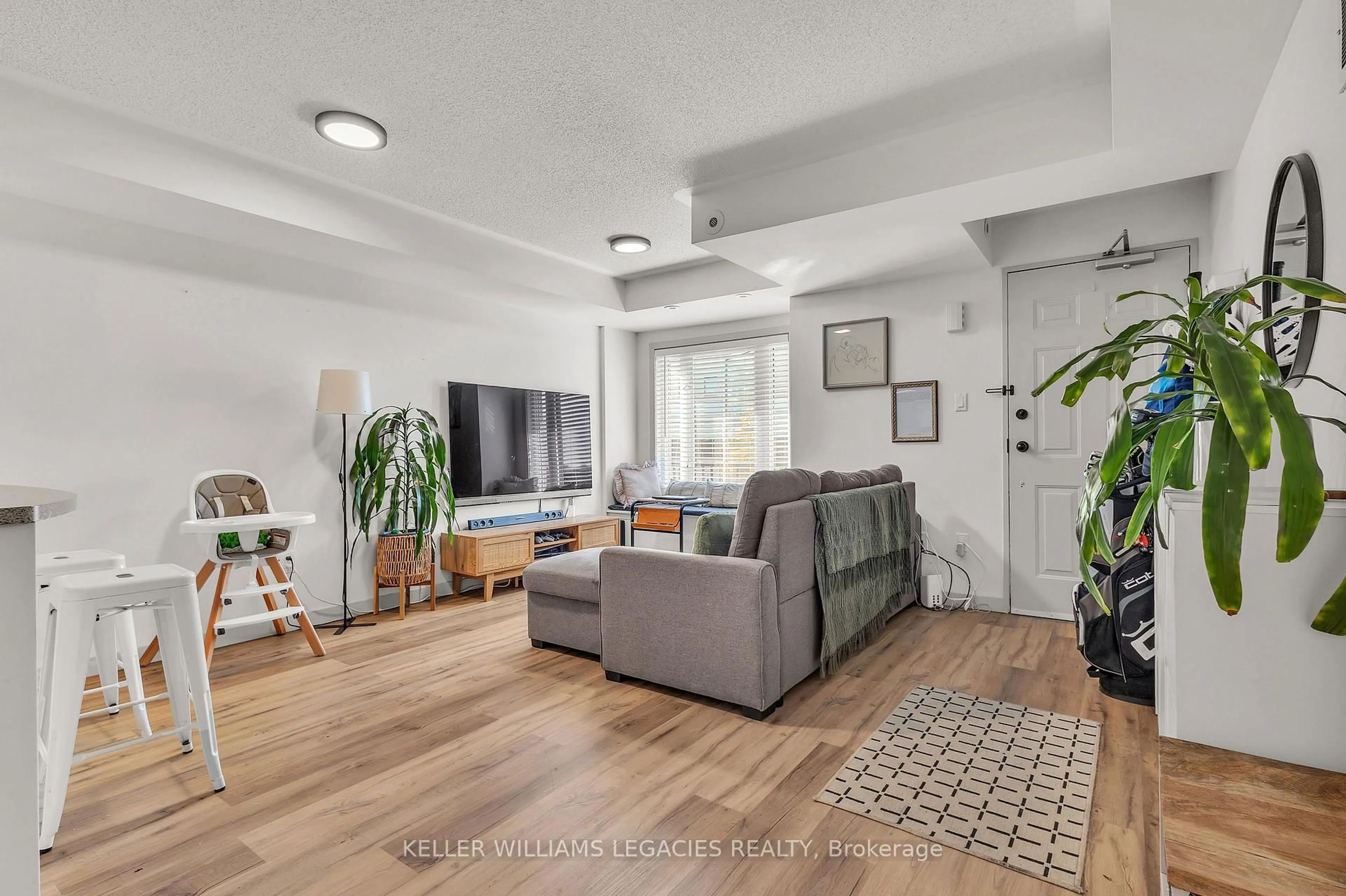 Living room with furniture, unknown for 308 John St #209, Markham Ontario L3T 0A7