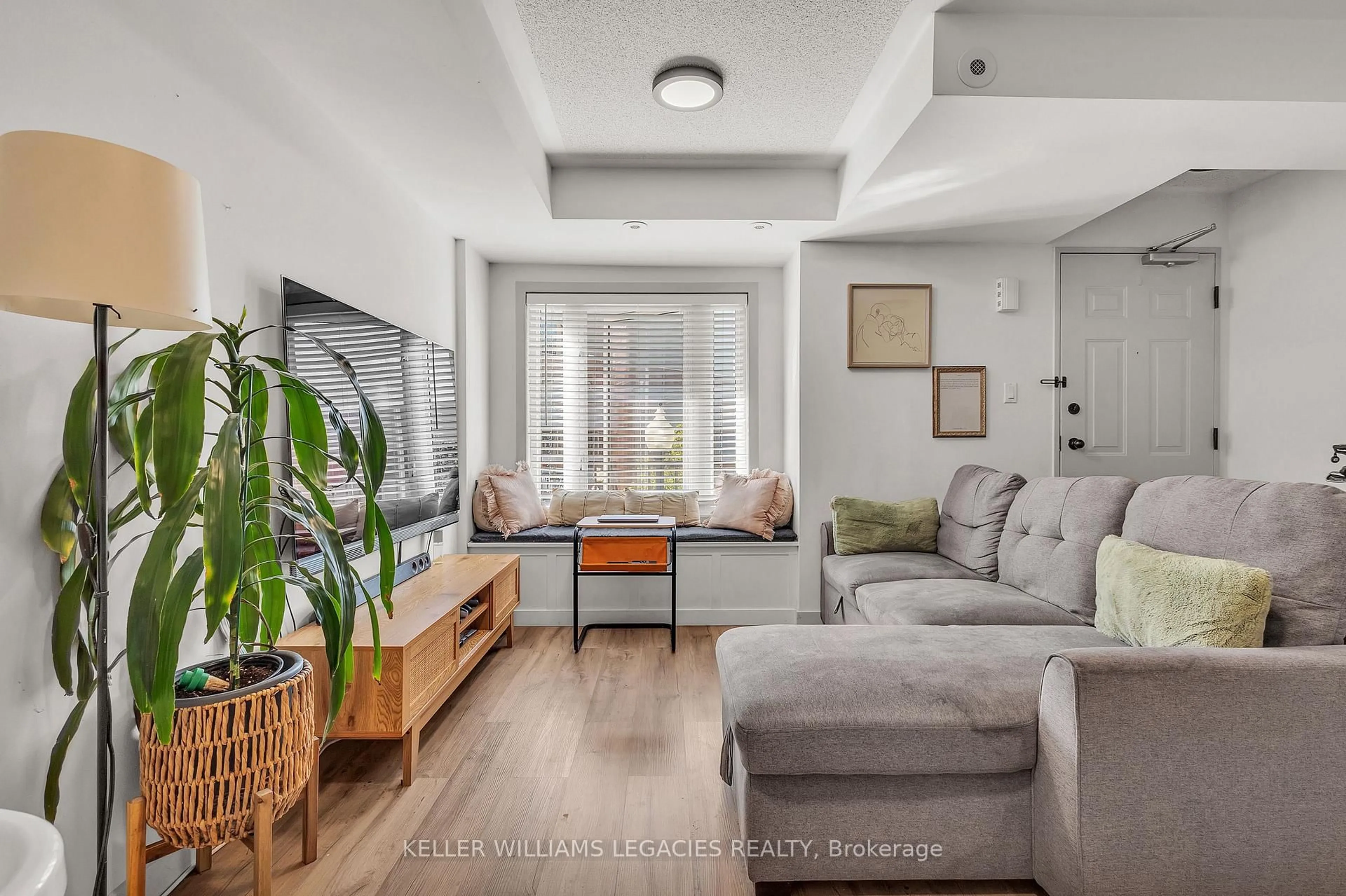 Living room with furniture, unknown for 308 John St #209, Markham Ontario L3T 0A7