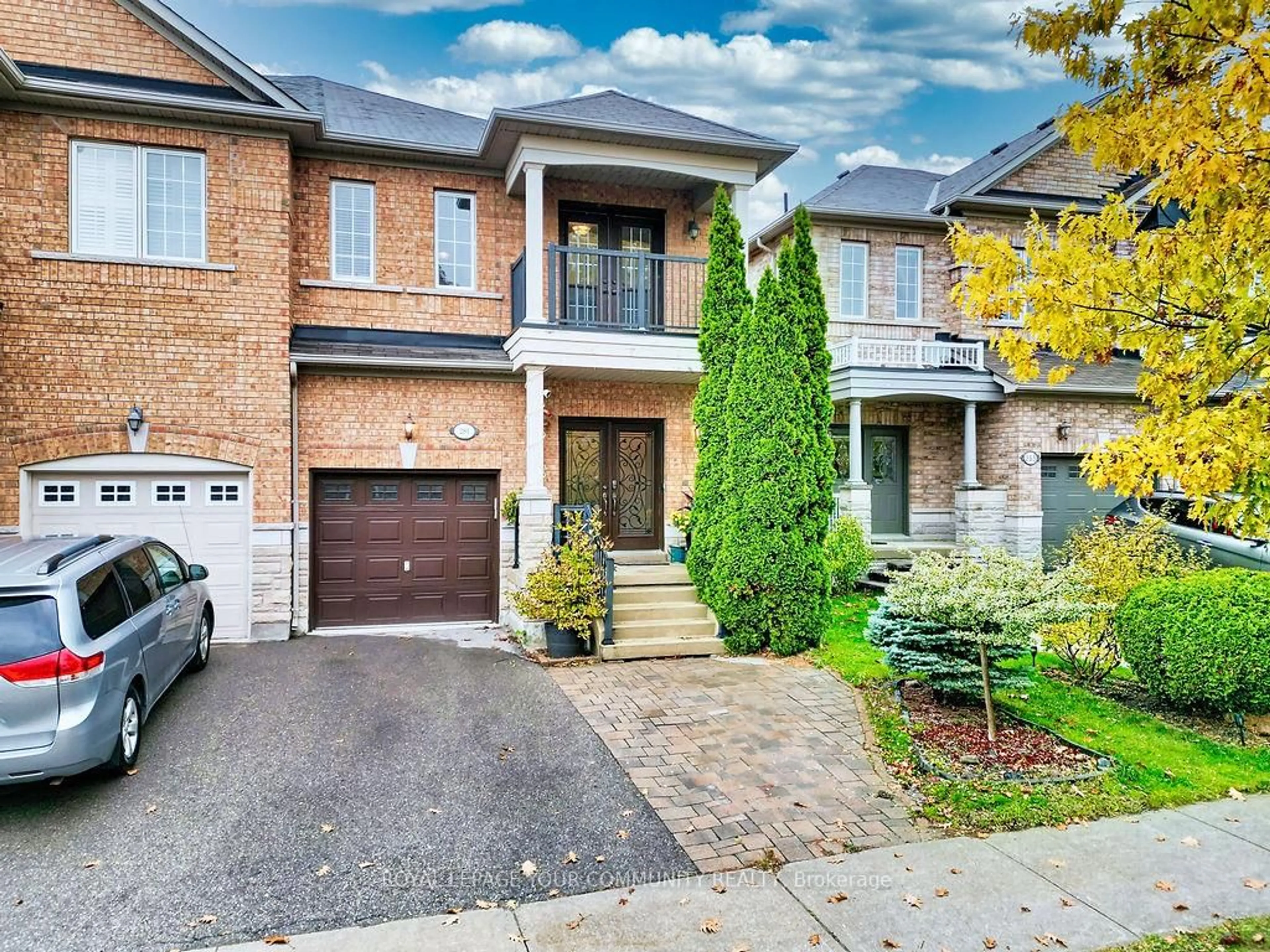 Home with brick exterior material, street for 281 Lauderdale Dr, Vaughan Ontario L6A 0N6