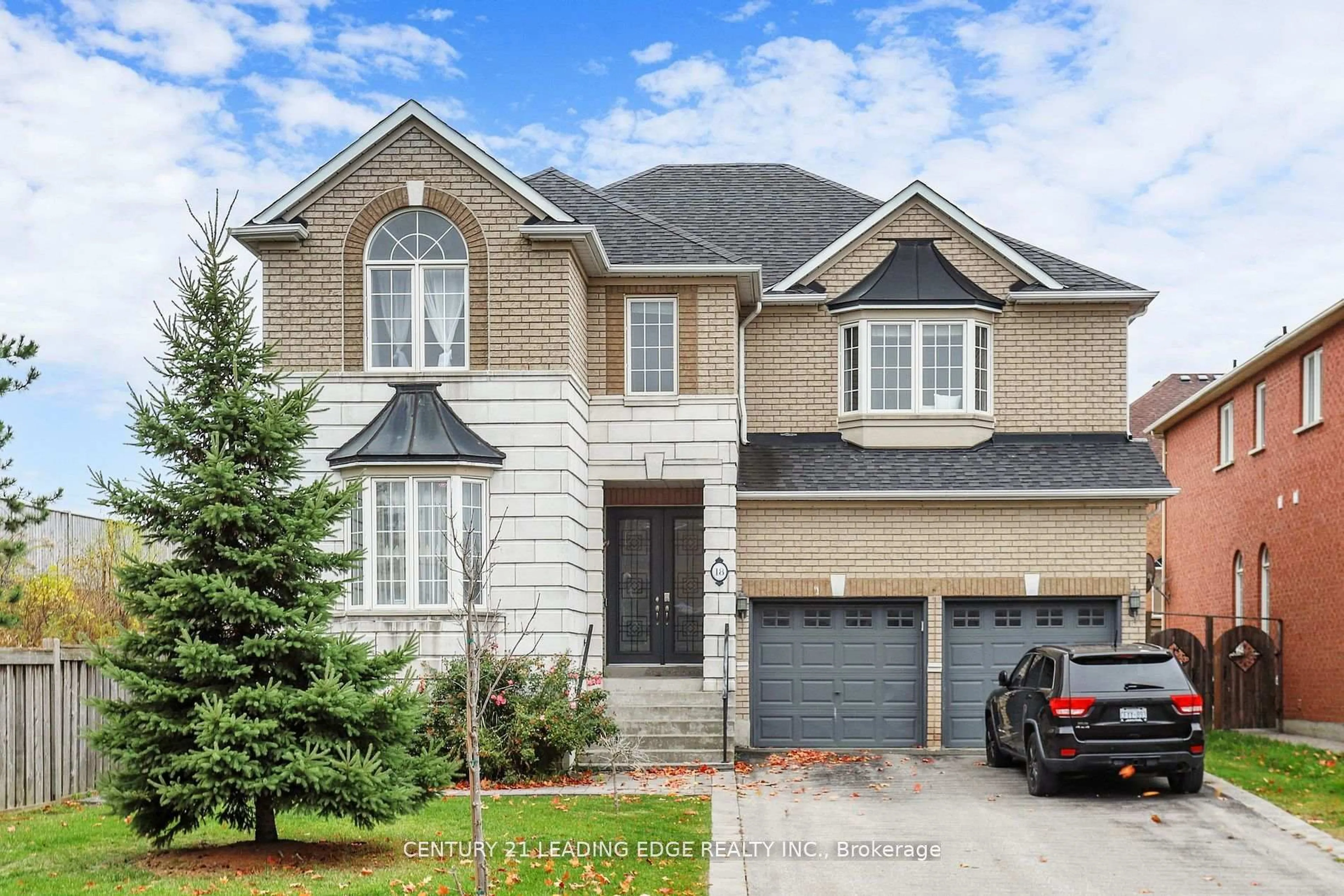 Home with brick exterior material, street for 18 Fountain Crt, Richmond Hill Ontario L4S 2K4