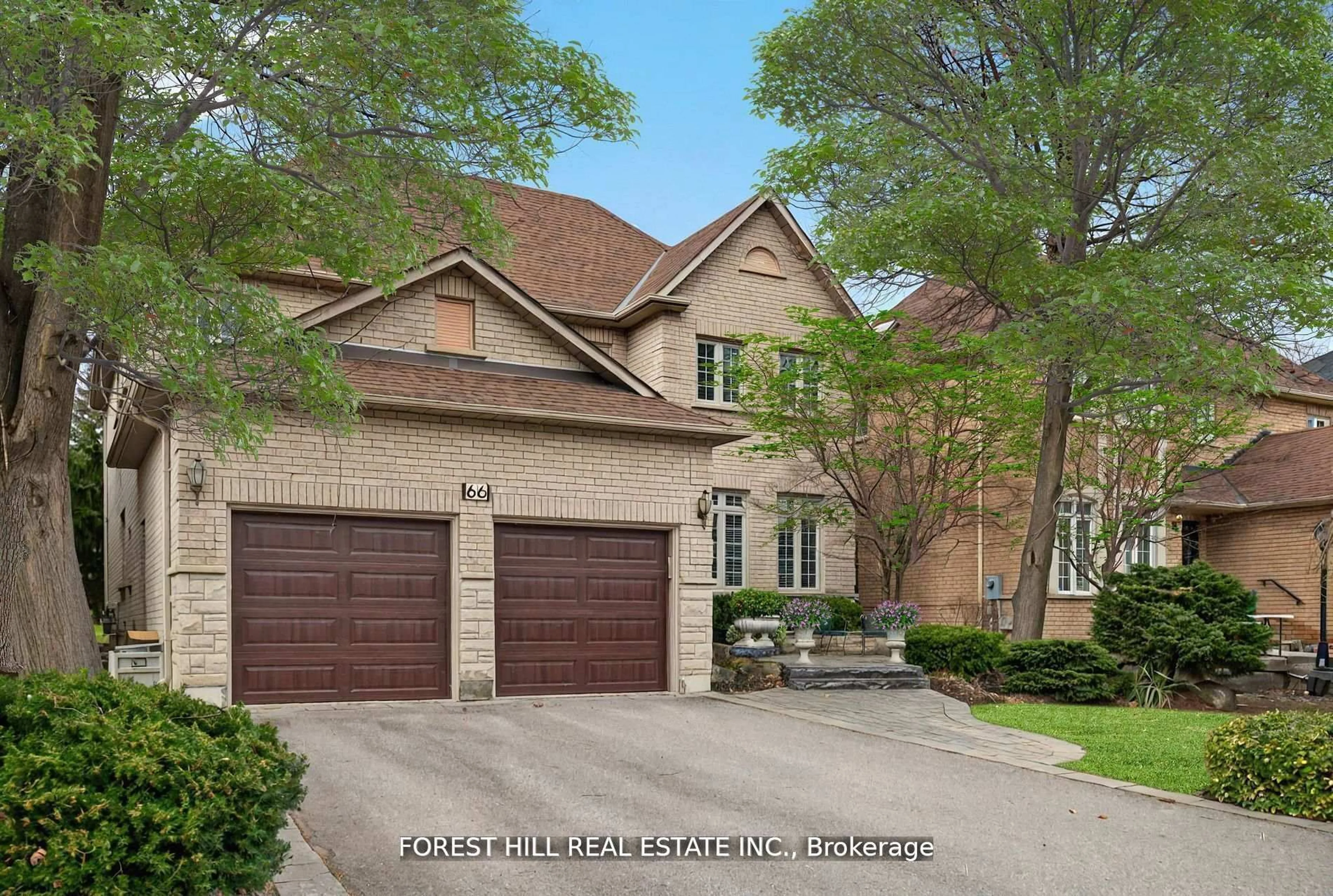 Home with brick exterior material, street for 66 Sanibel Cres, Vaughan Ontario L4J 8K7