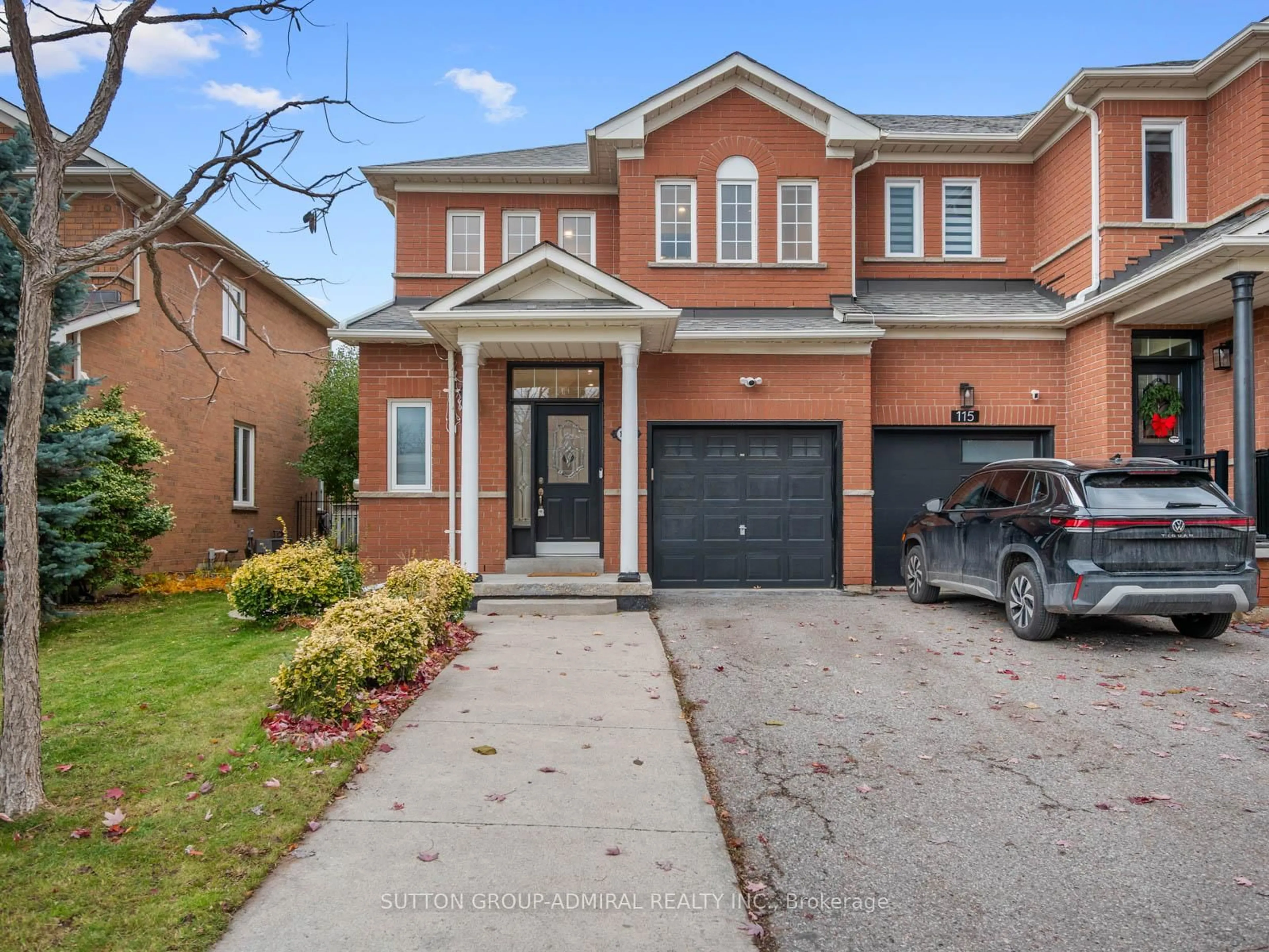 Home with brick exterior material, street for 117 Wildberry Cres, Vaughan Ontario L4H 2C4