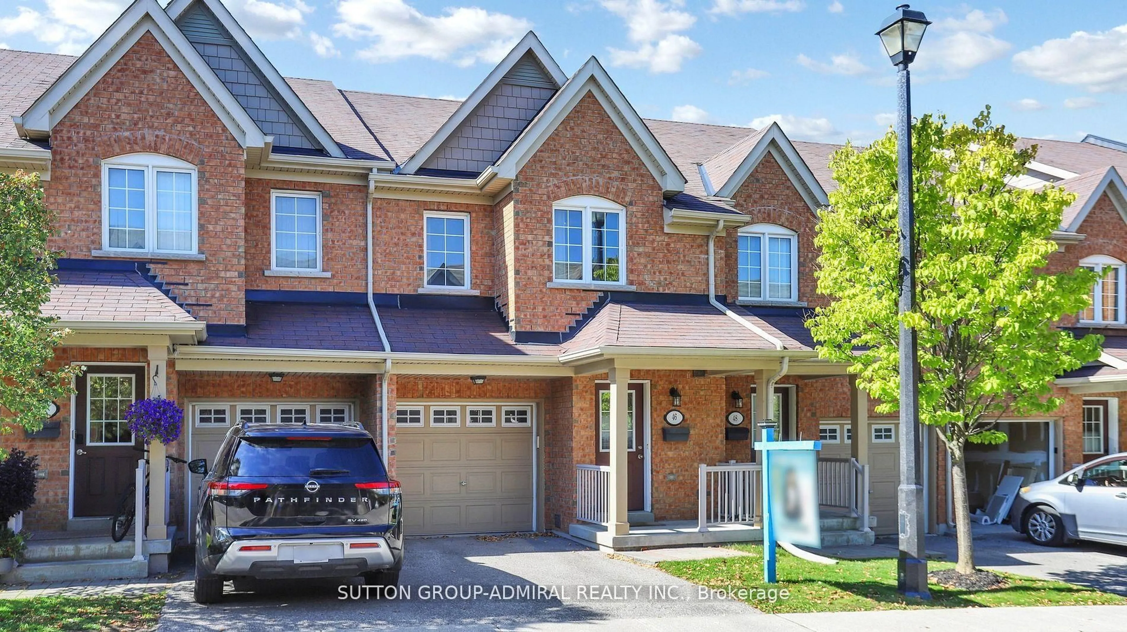 Home with brick exterior material, street for 46 Edwin Pearson St, Aurora Ontario L4G 0S1