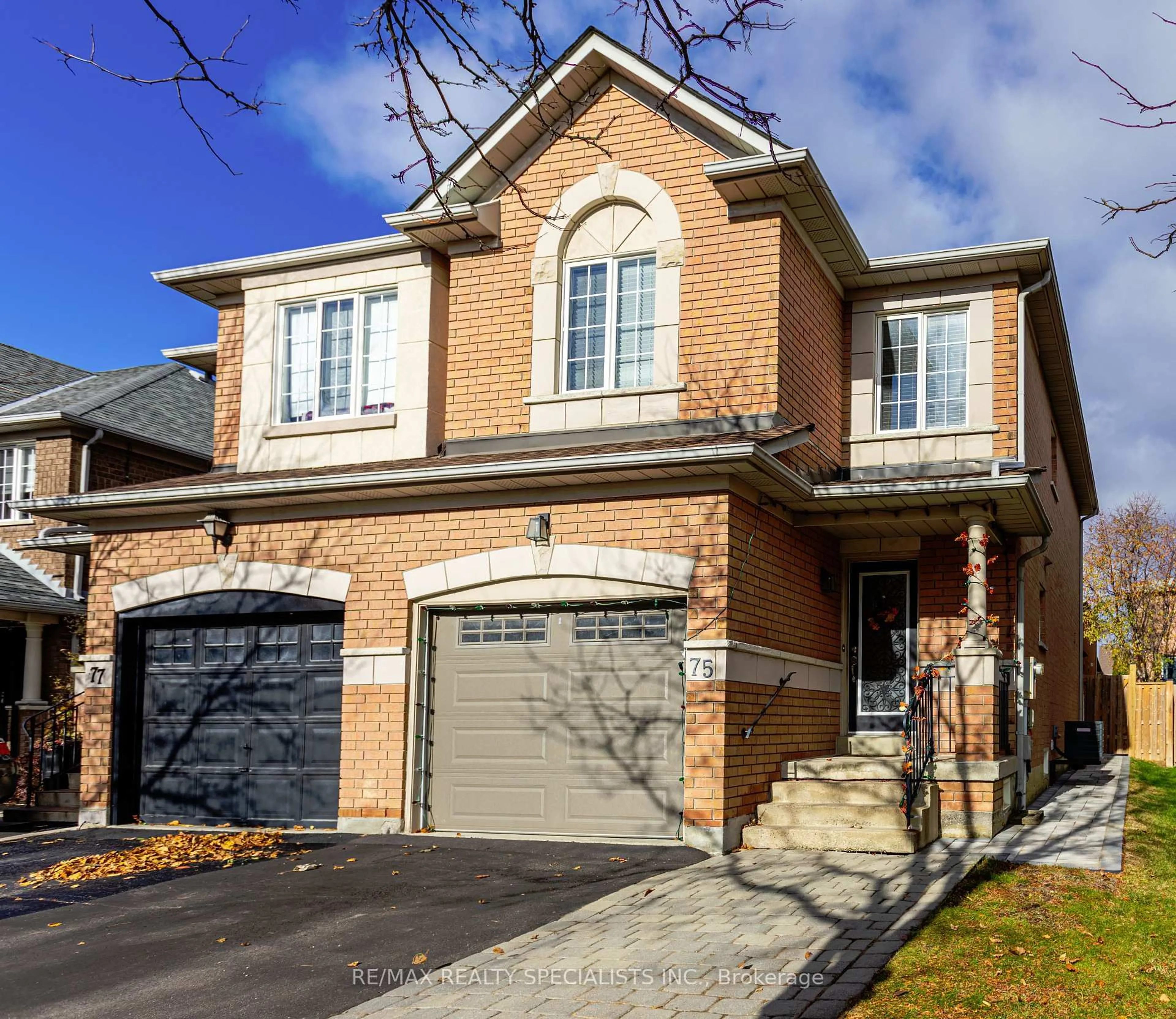 Home with brick exterior material, street for 75 David Todd Ave, Vaughan Ontario L4H 1R4