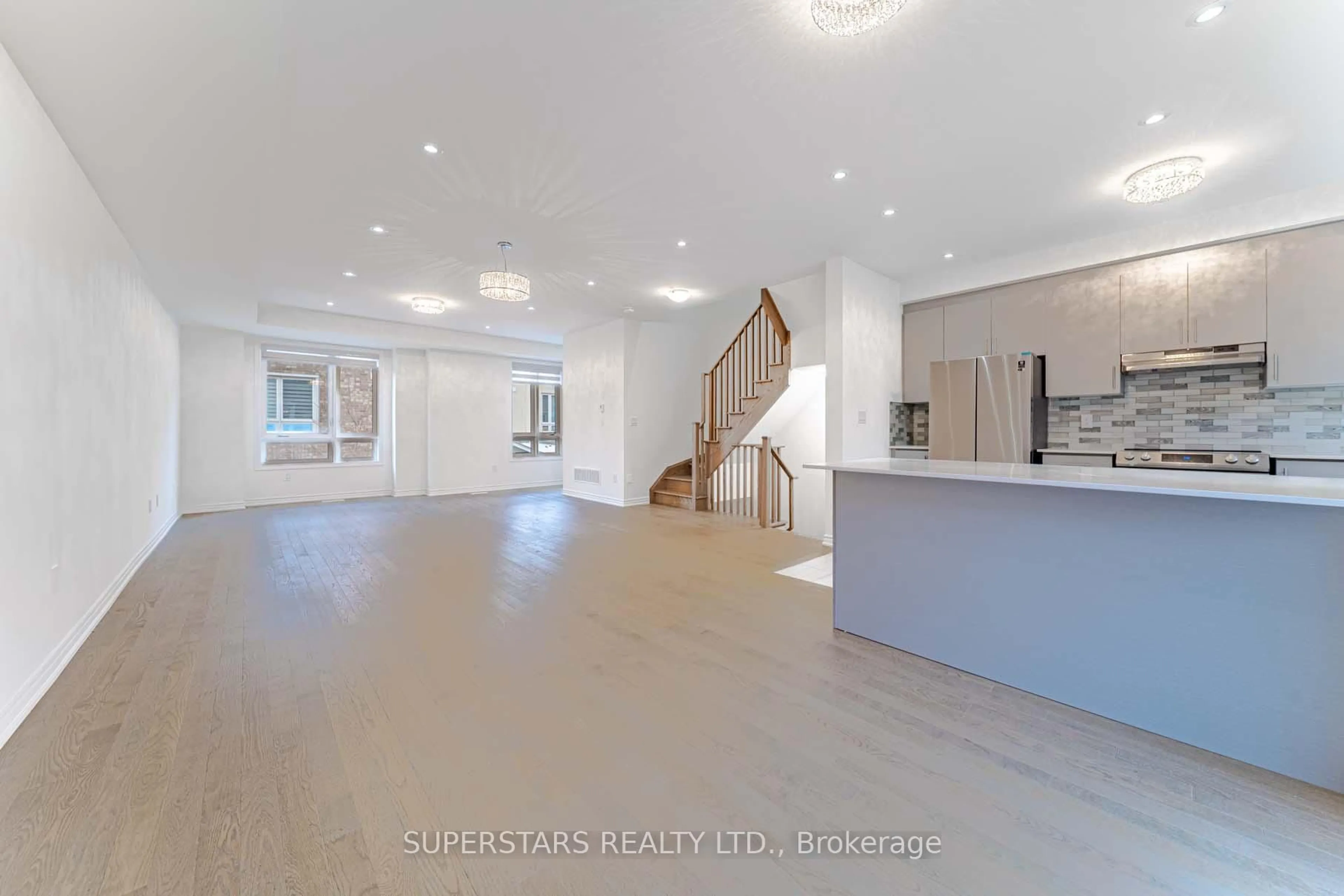 Open concept kitchen, unknown for 63 Massachusetts Lane, Markham Ontario L6E 0V6