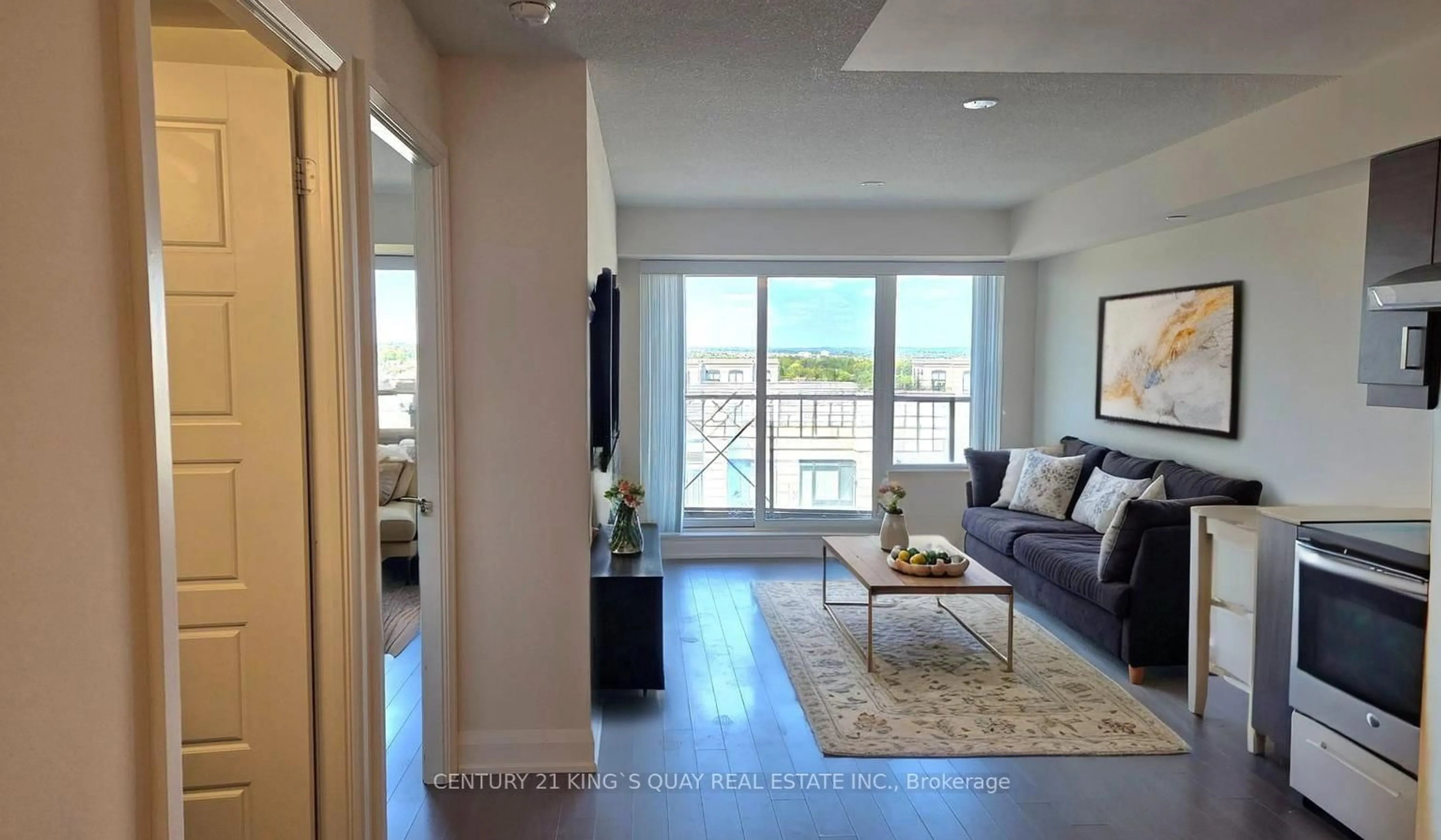 Living room with furniture, unknown for 1 Uptown Dr #1208, Markham Ontario L3R 5C1