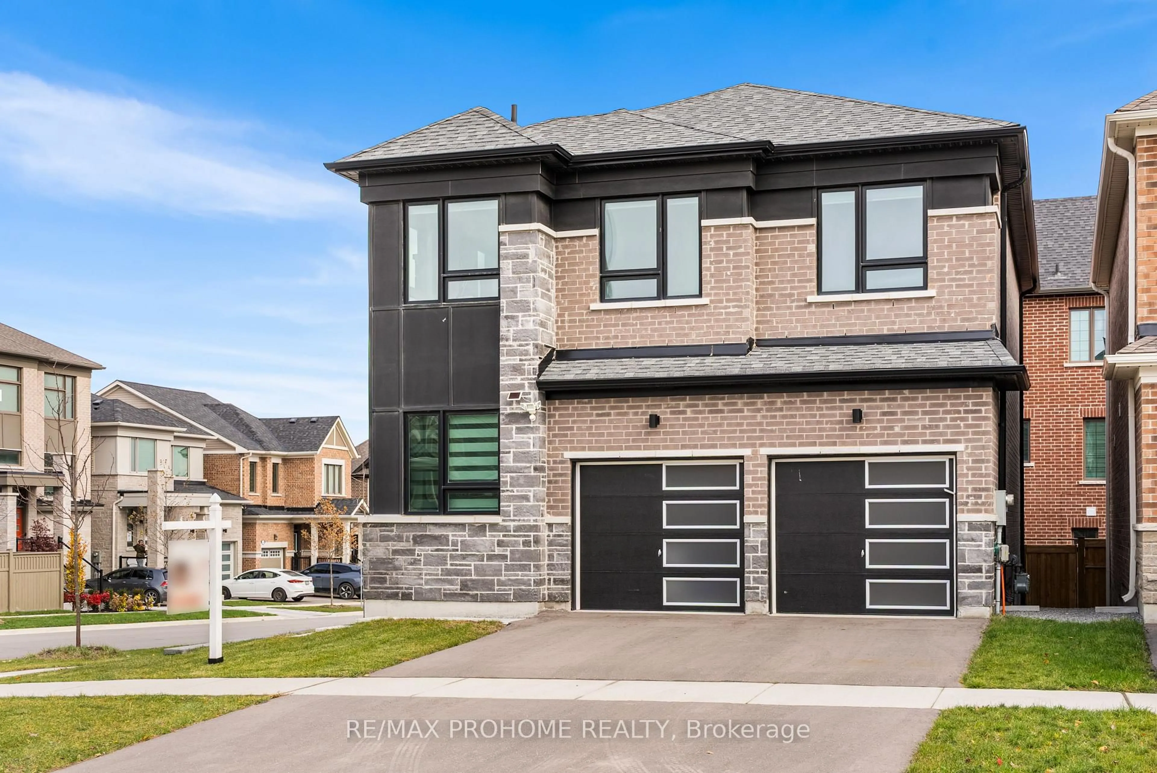 Home with brick exterior material, street for 1 Frederick Roman Ave, Markham Ontario L6C 3R7