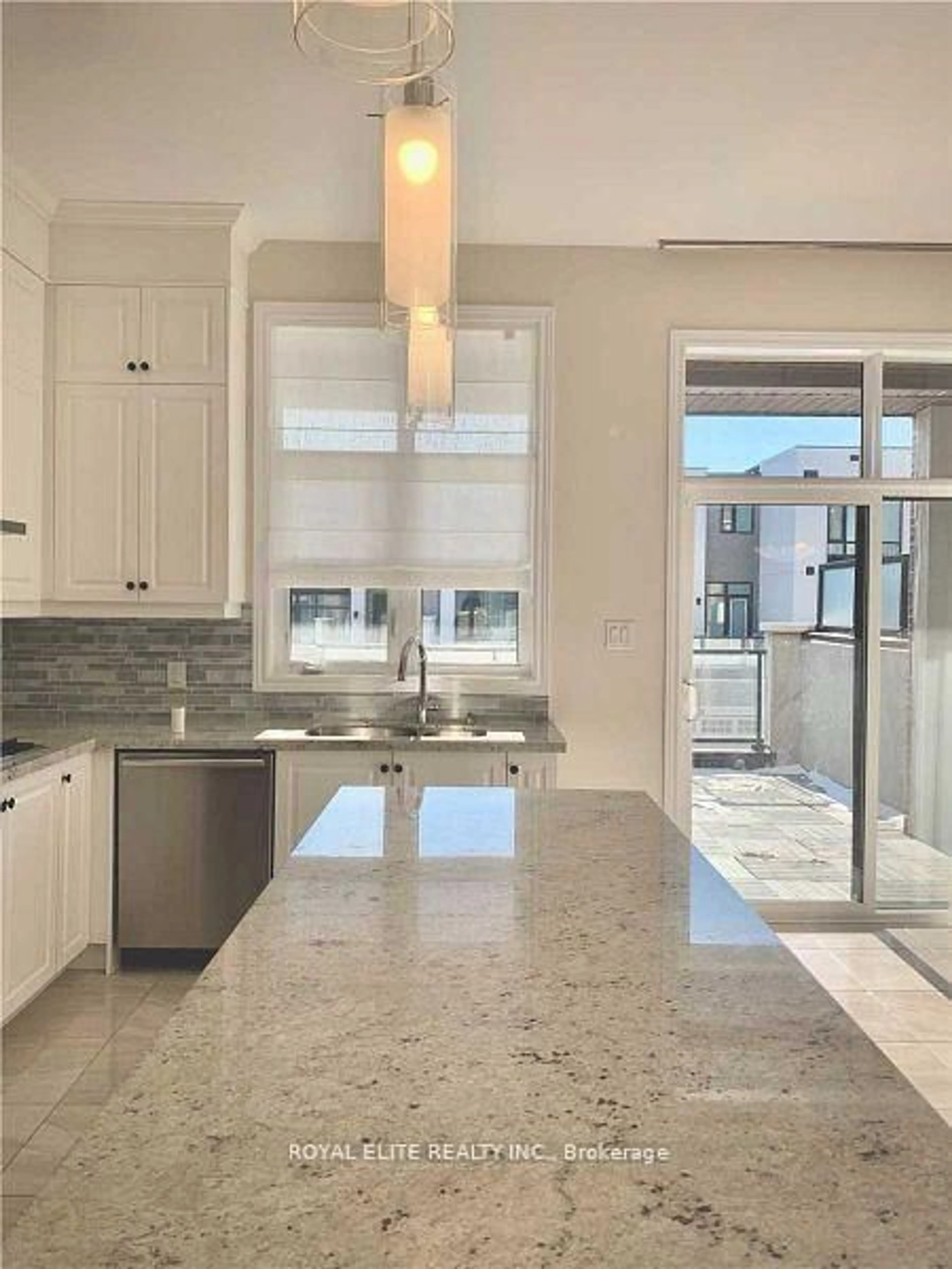 Contemporary kitchen, ceramic/tile floor for 605 Marc Santi Blvd, Vaughan Ontario L6A 4Z8