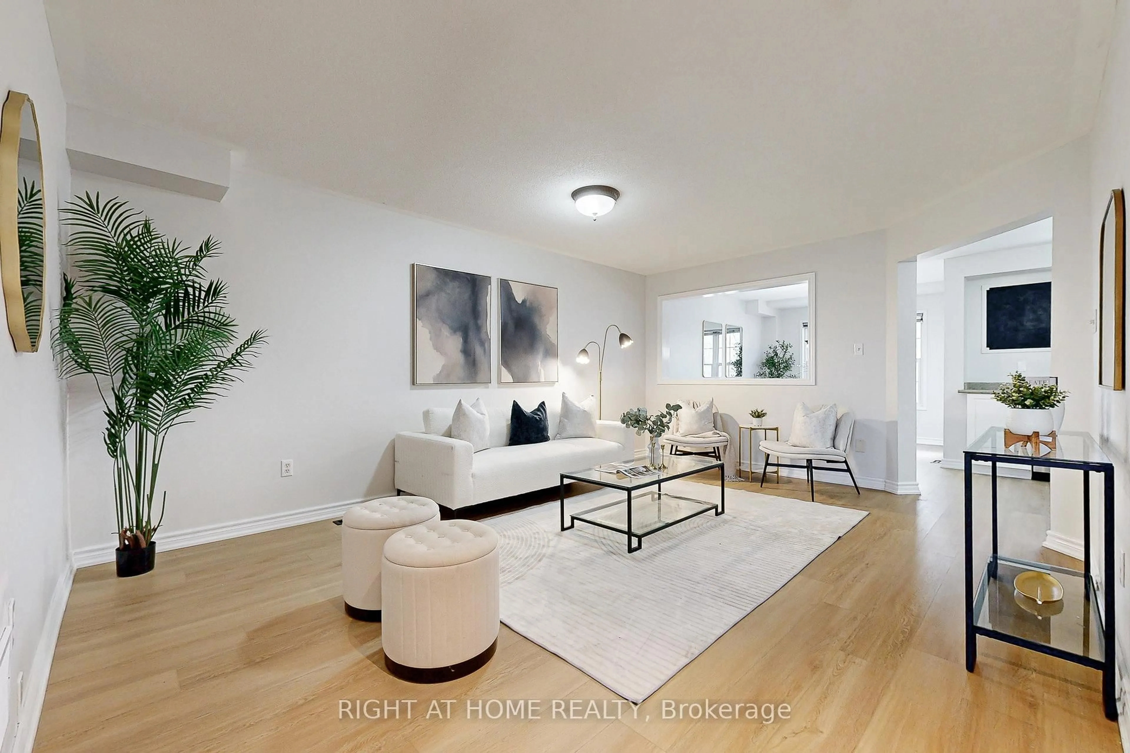 Living room with furniture, unknown for 10 Pascoe Dr, Markham Ontario L6B 1C4