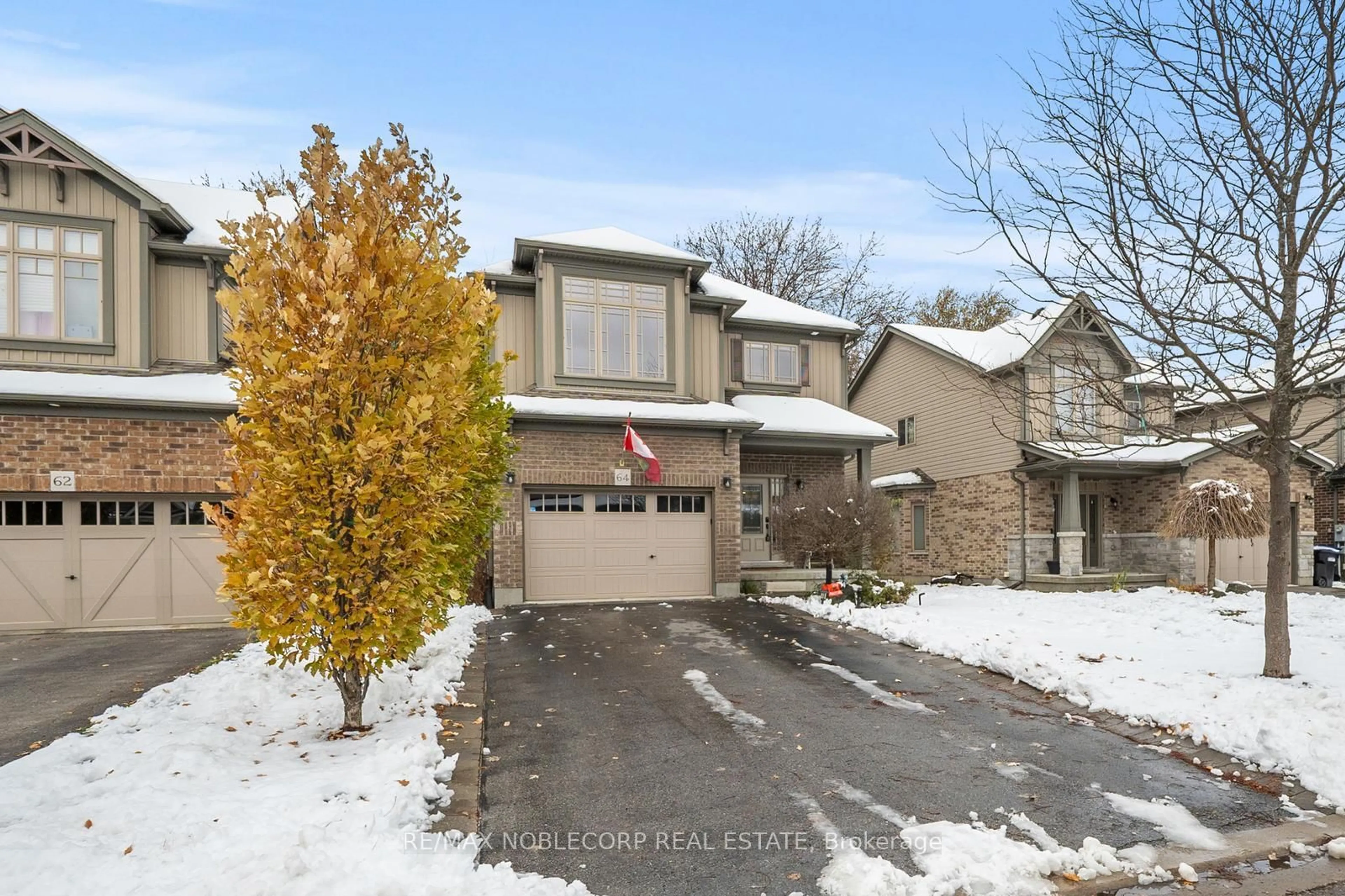 Home with brick exterior material, street for 64 Carleton Tr, New Tecumseth Ontario L0G 1A0