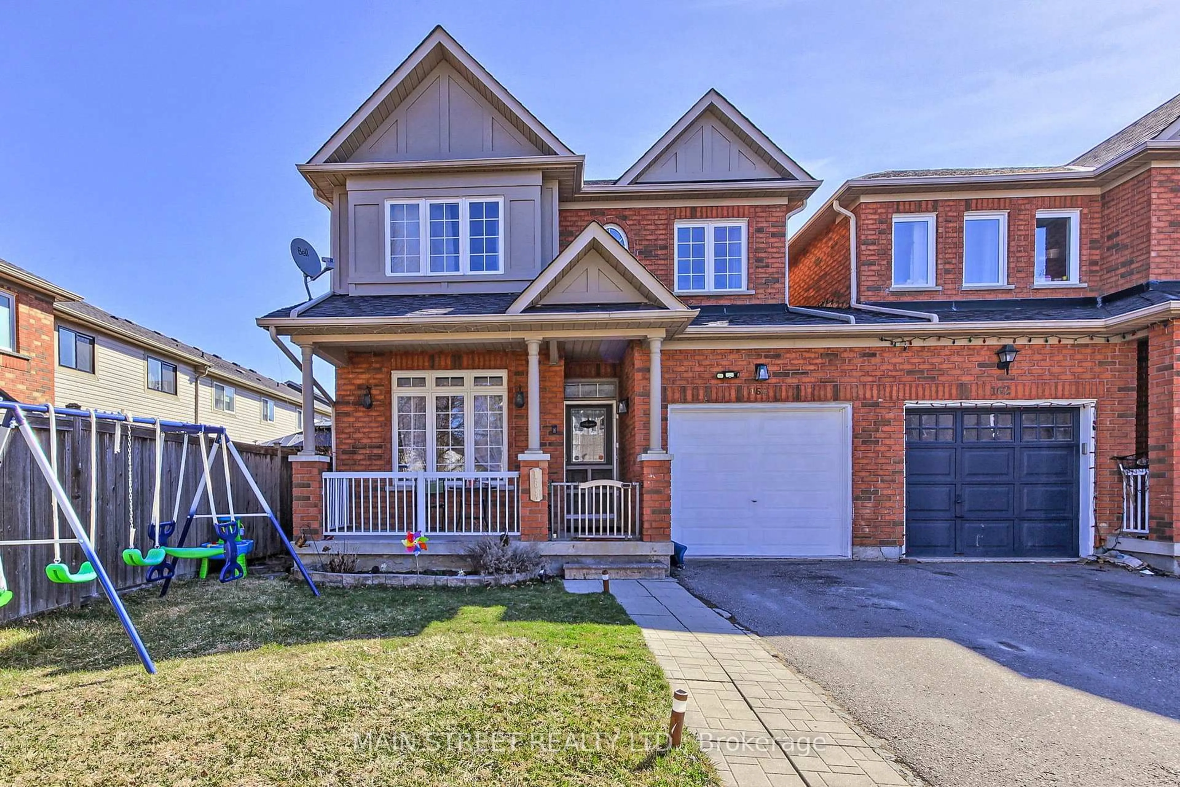 Home with brick exterior material, street for 164 Glasgow Cres, Georgina Ontario L4P 4A9
