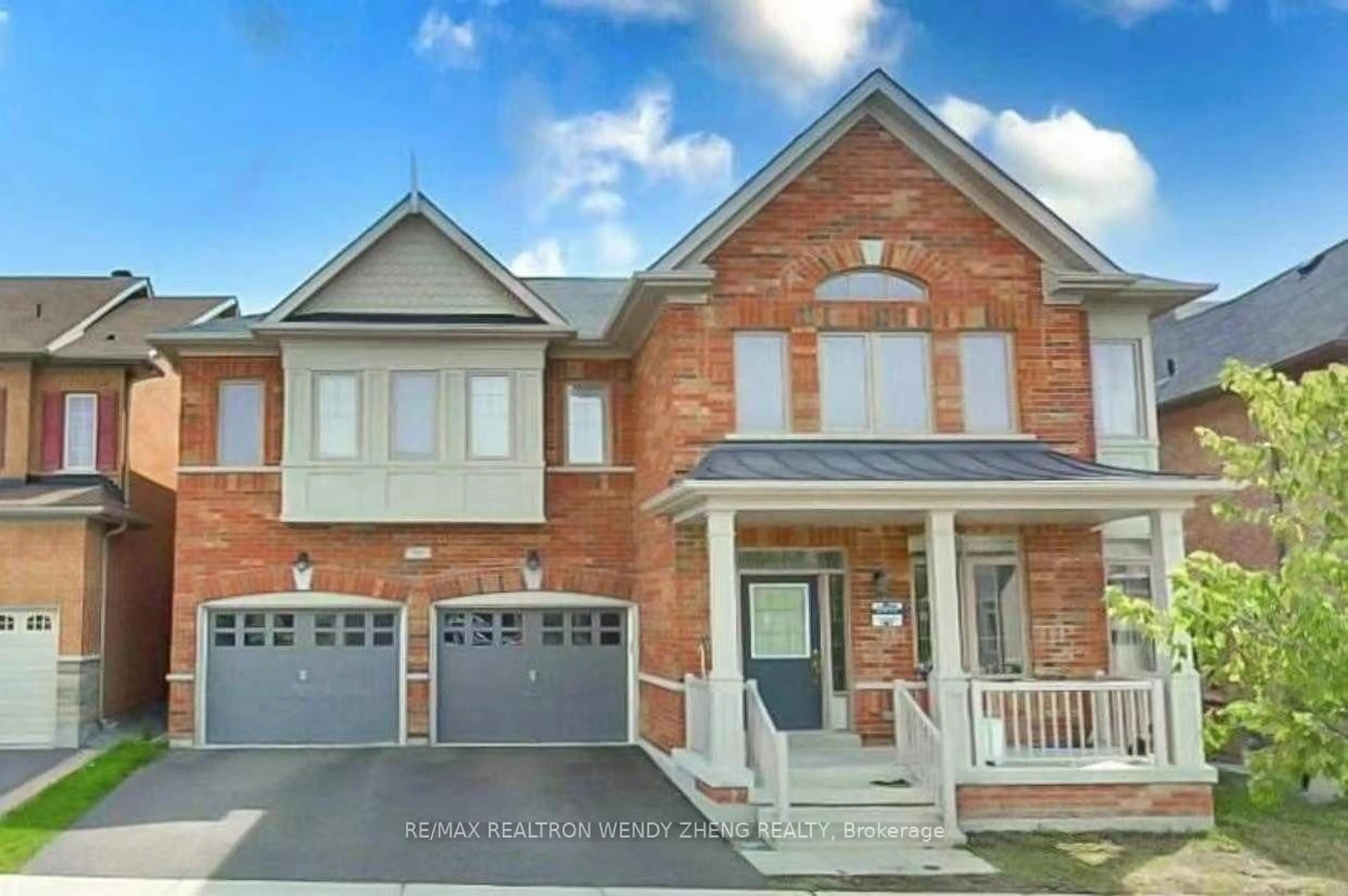 Home with brick exterior material, street for 91 William Bartlett Dr, Markham Ontario L6C 0P9