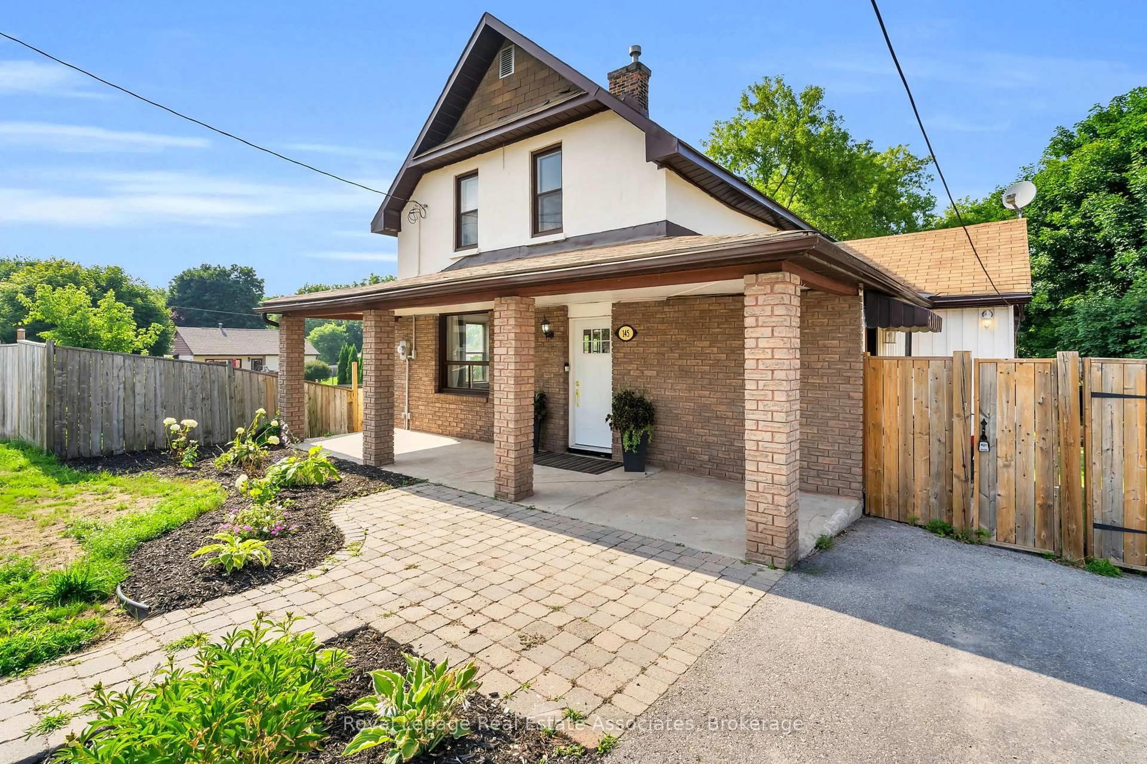Home with brick exterior material, street for 145 Margaret St, Essa Ontario L0M 1B0