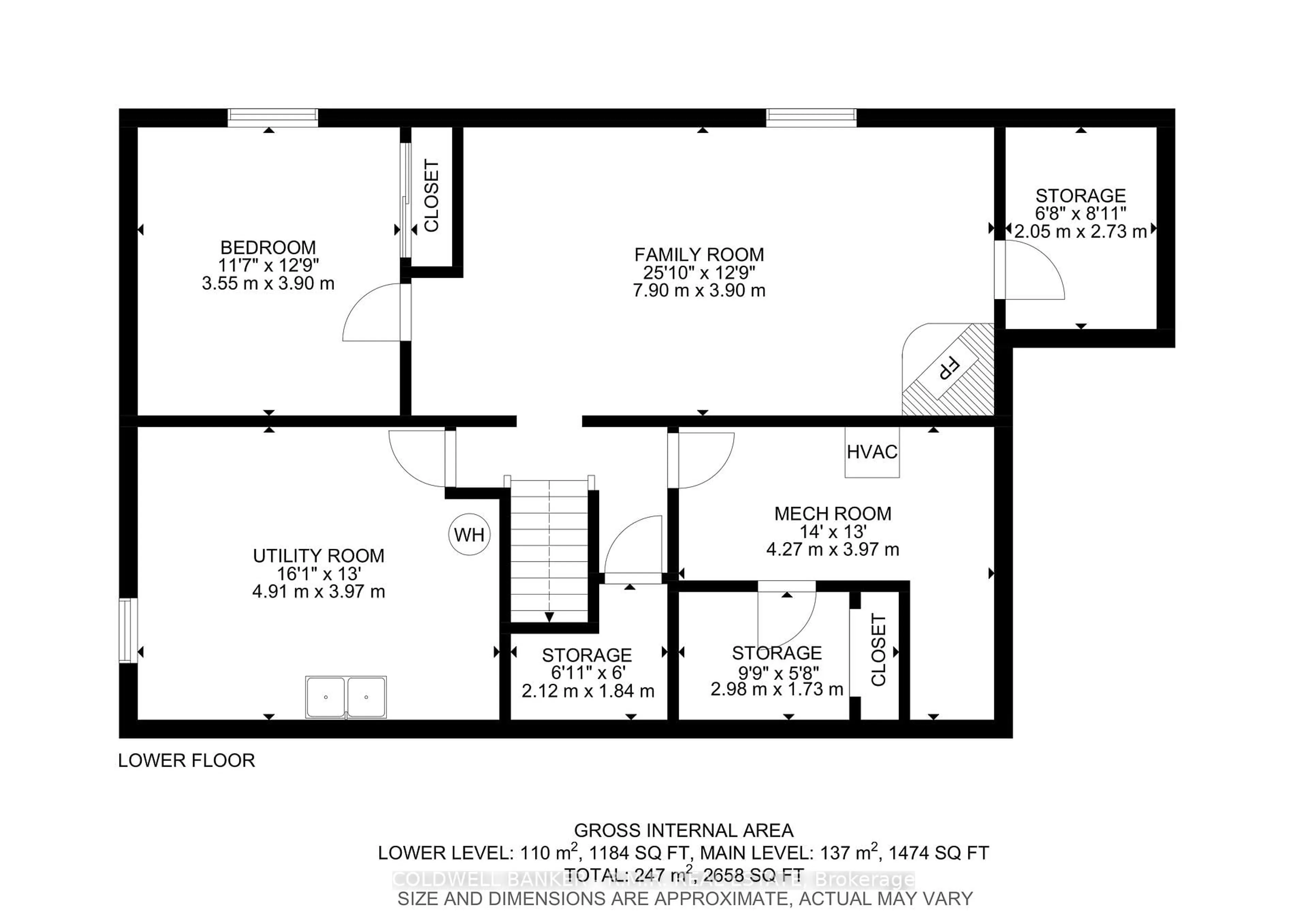 Floor plan for 12885 Highway 12, Brock Ontario L0C 1H0