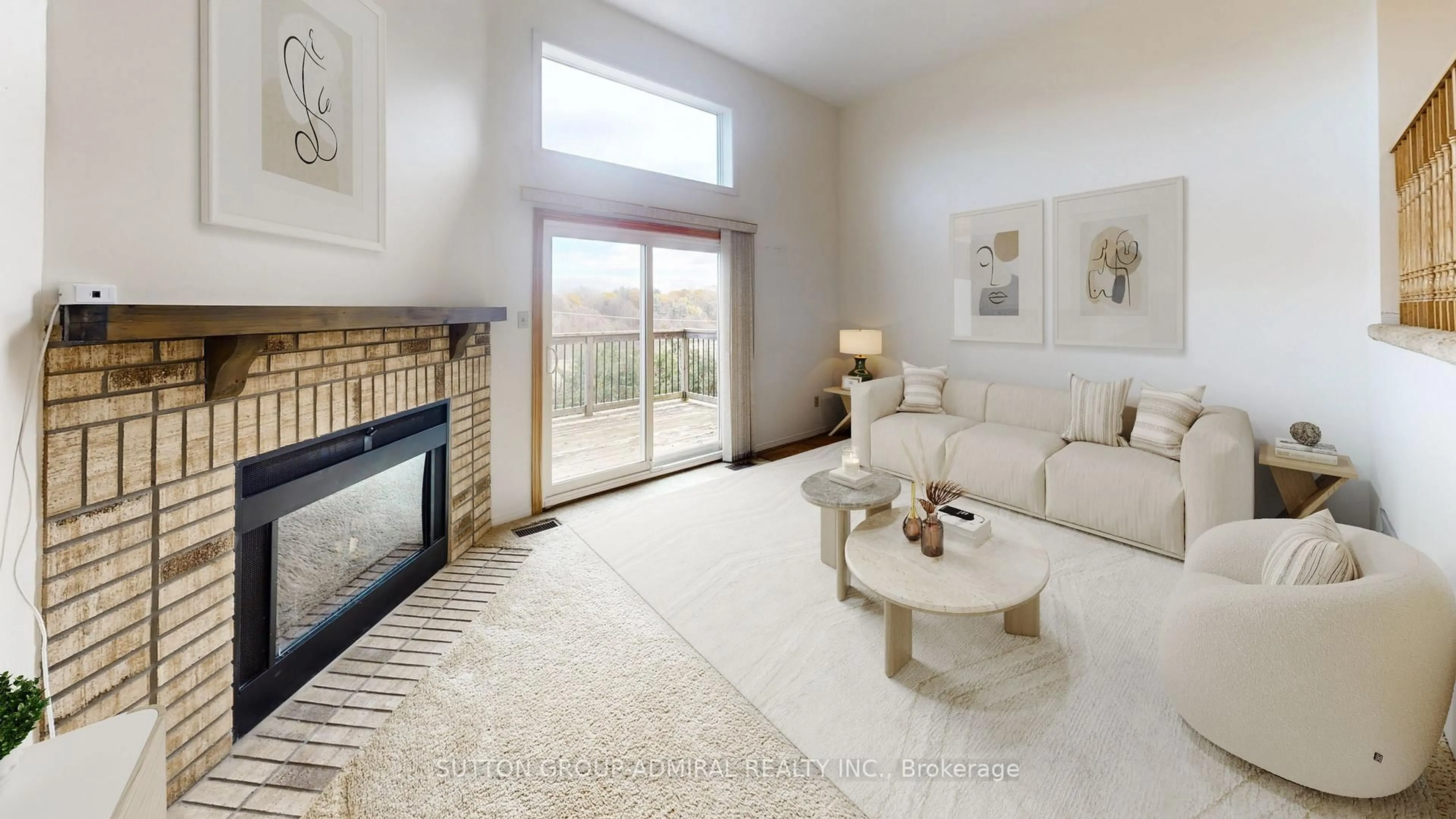 Living room with furniture, unknown for 112 Cottonwood Crt, Markham Ontario L3T 5X1