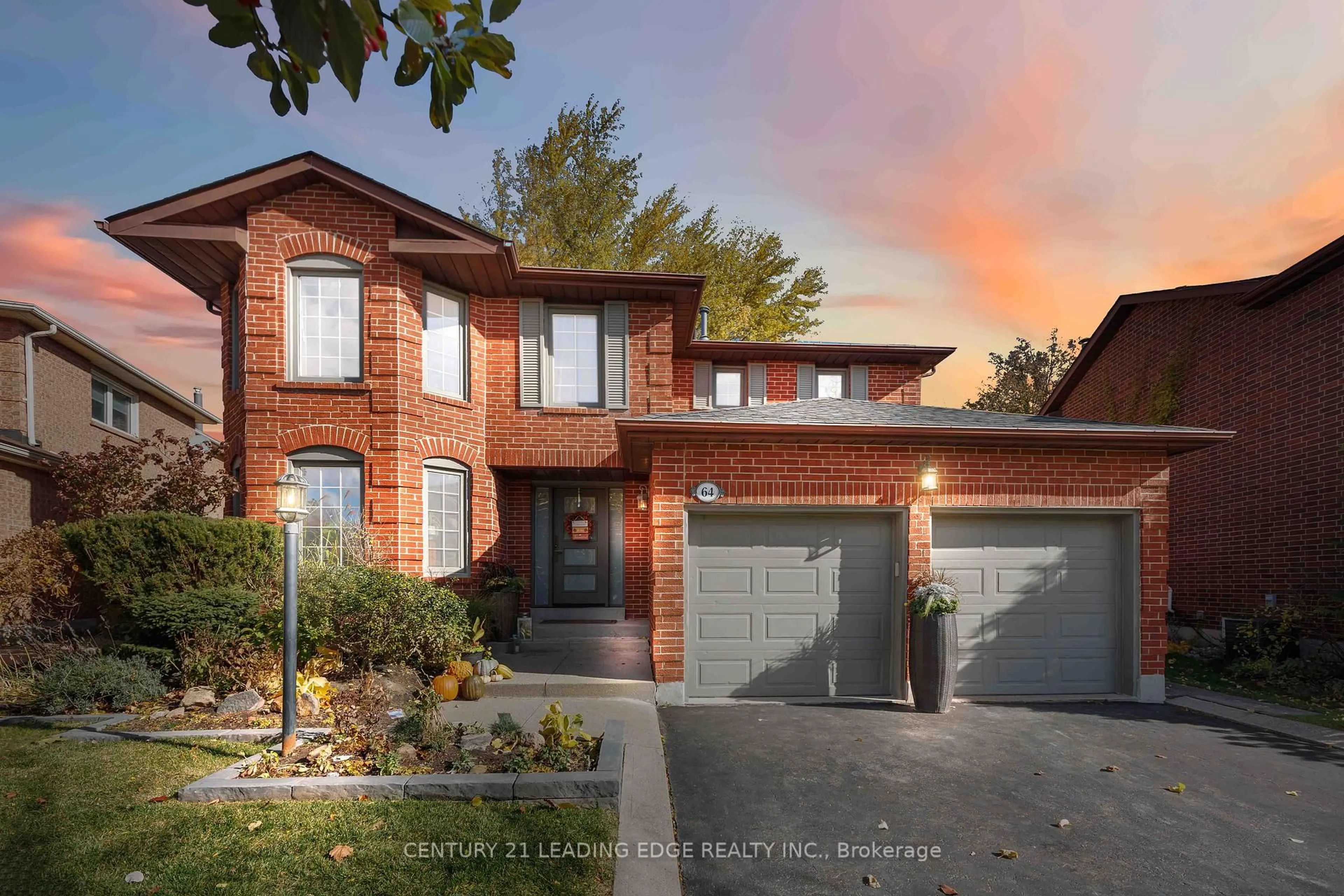 Home with brick exterior material, street for 64 Lehman Cres, Markham Ontario L3P 5W7