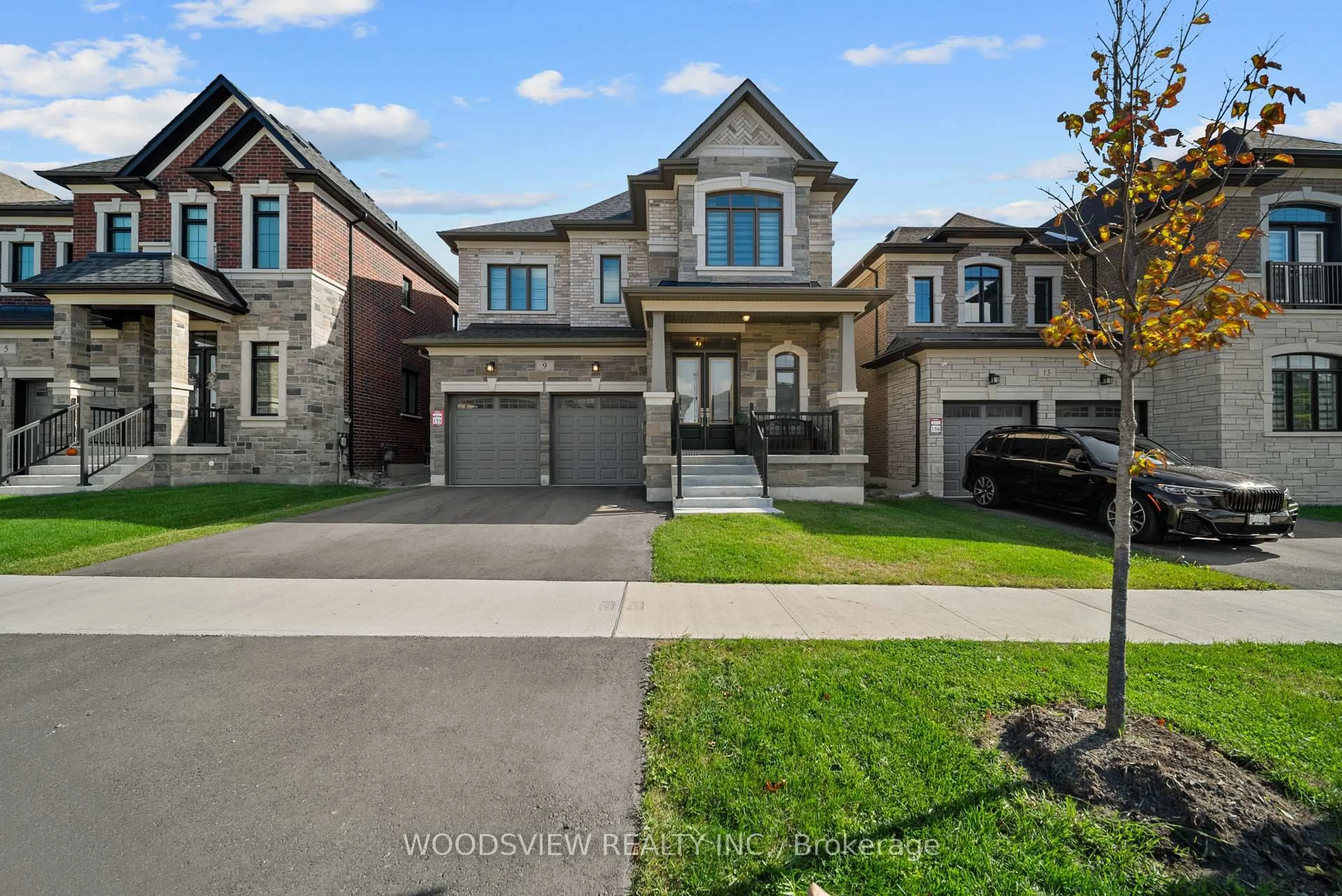 Home with brick exterior material, street for 9 Ballantyne Blvd, Vaughan Ontario L3L 0E9