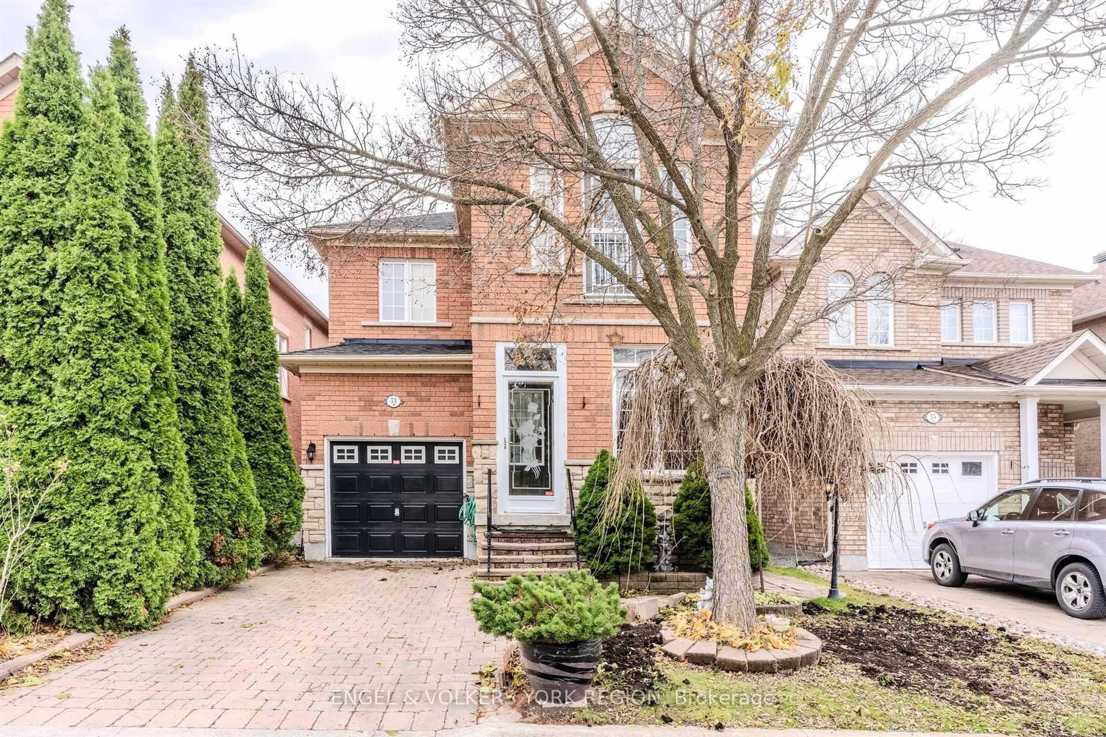 Home with brick exterior material, street for 73 Saffron St, Markham Ontario L6E 1Y5
