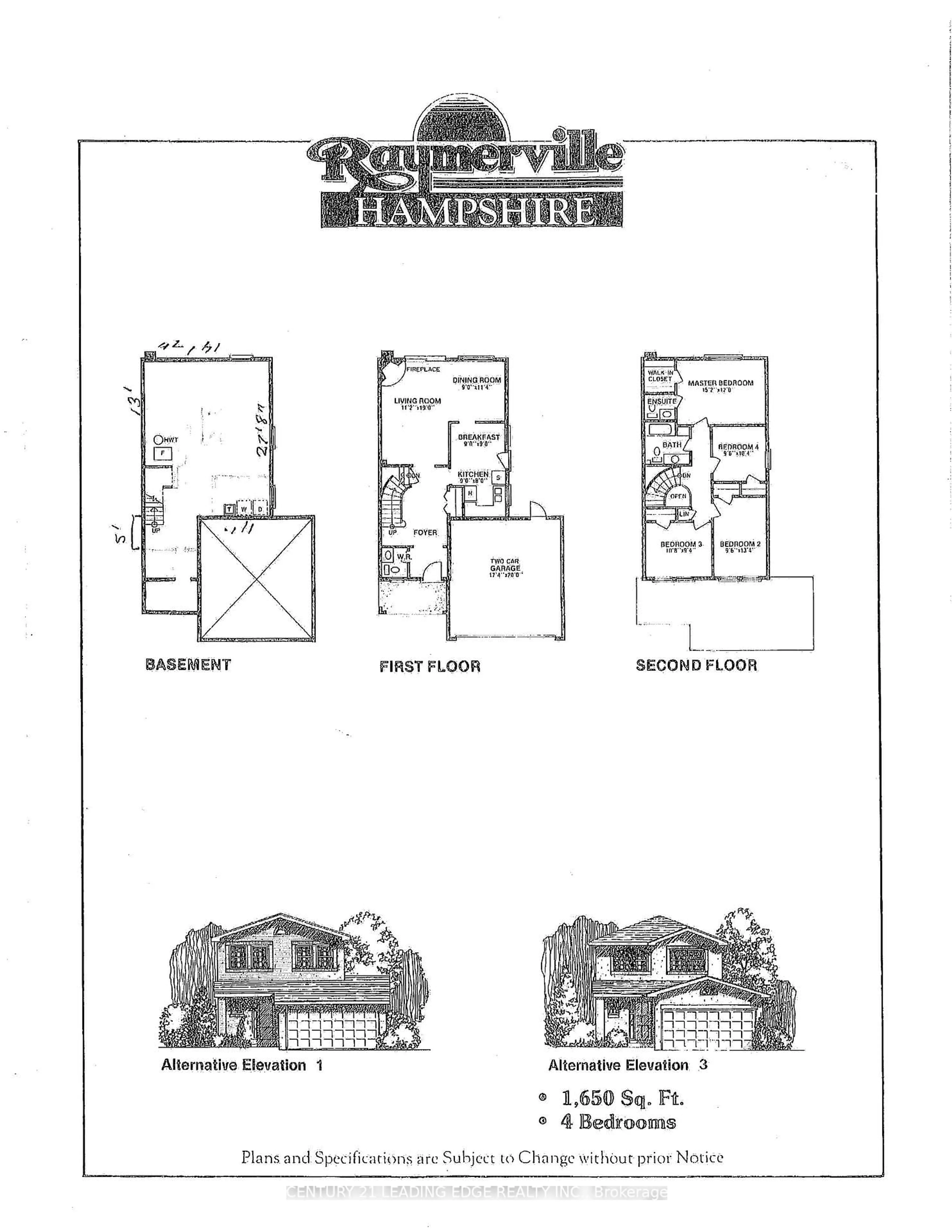 Floor plan for 6 Adrian Cres, Markham Ontario L3P 6Z7