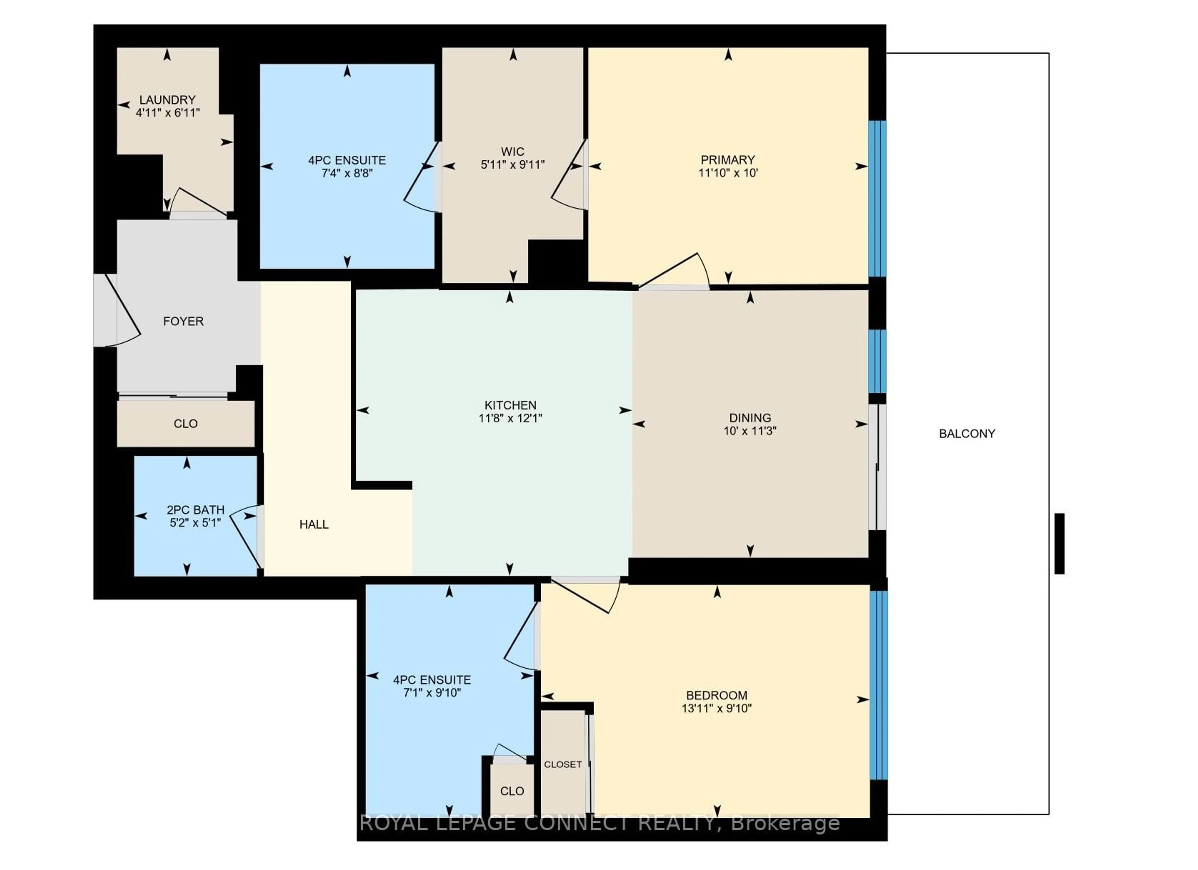 Floor plan for 8960 Jane St #419, Vaughan Ontario L4K 0N9